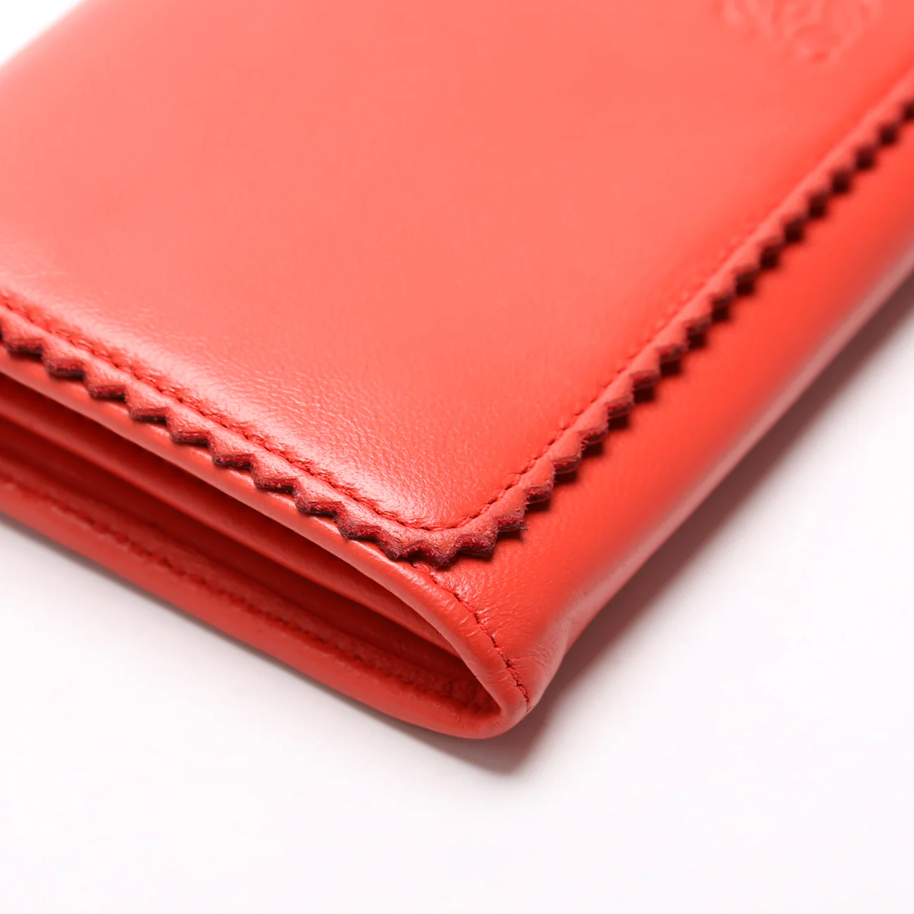 Anagram Tassel Long Wallet Orange - Image 5
