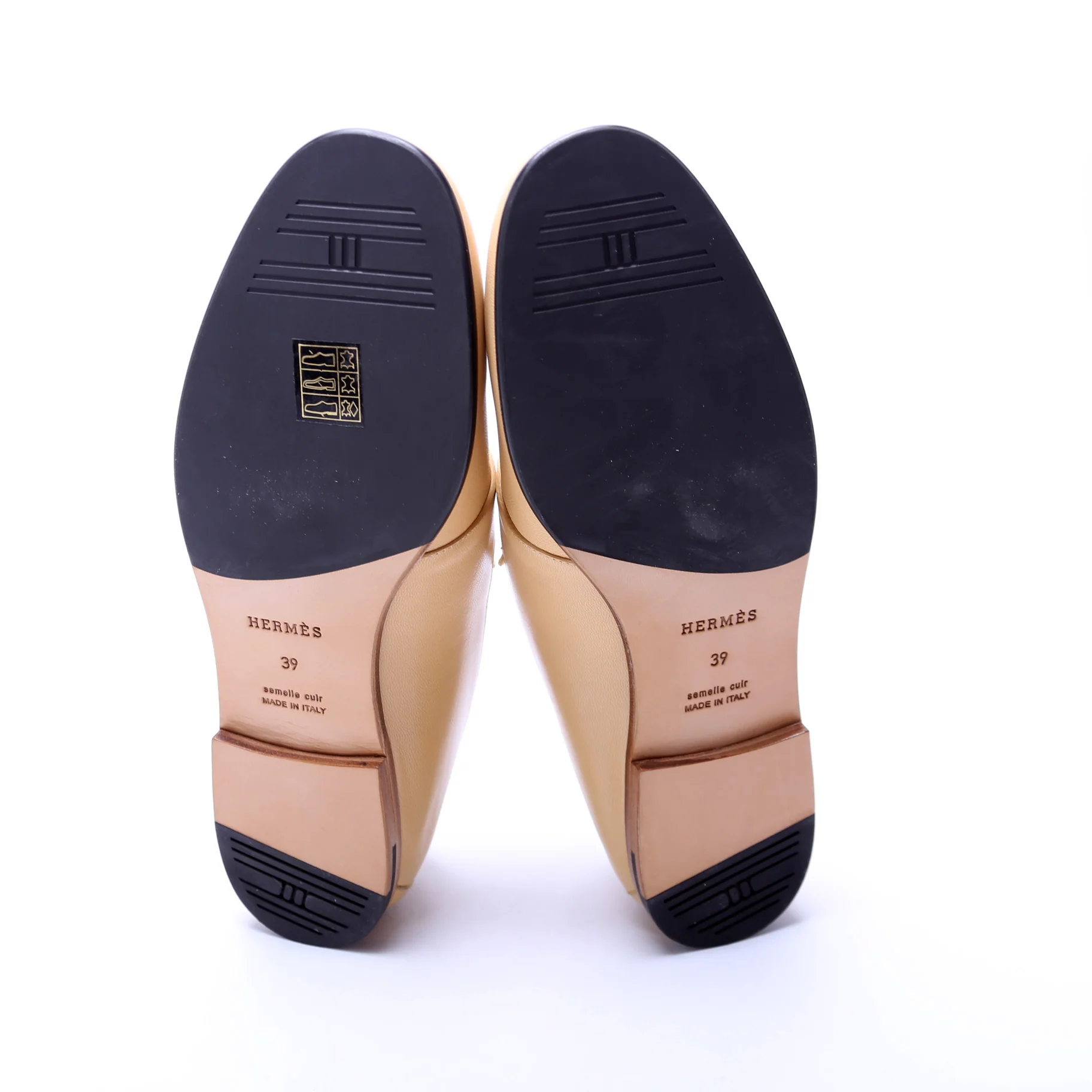Ancora Leather Loafers Size 39 - Image 6