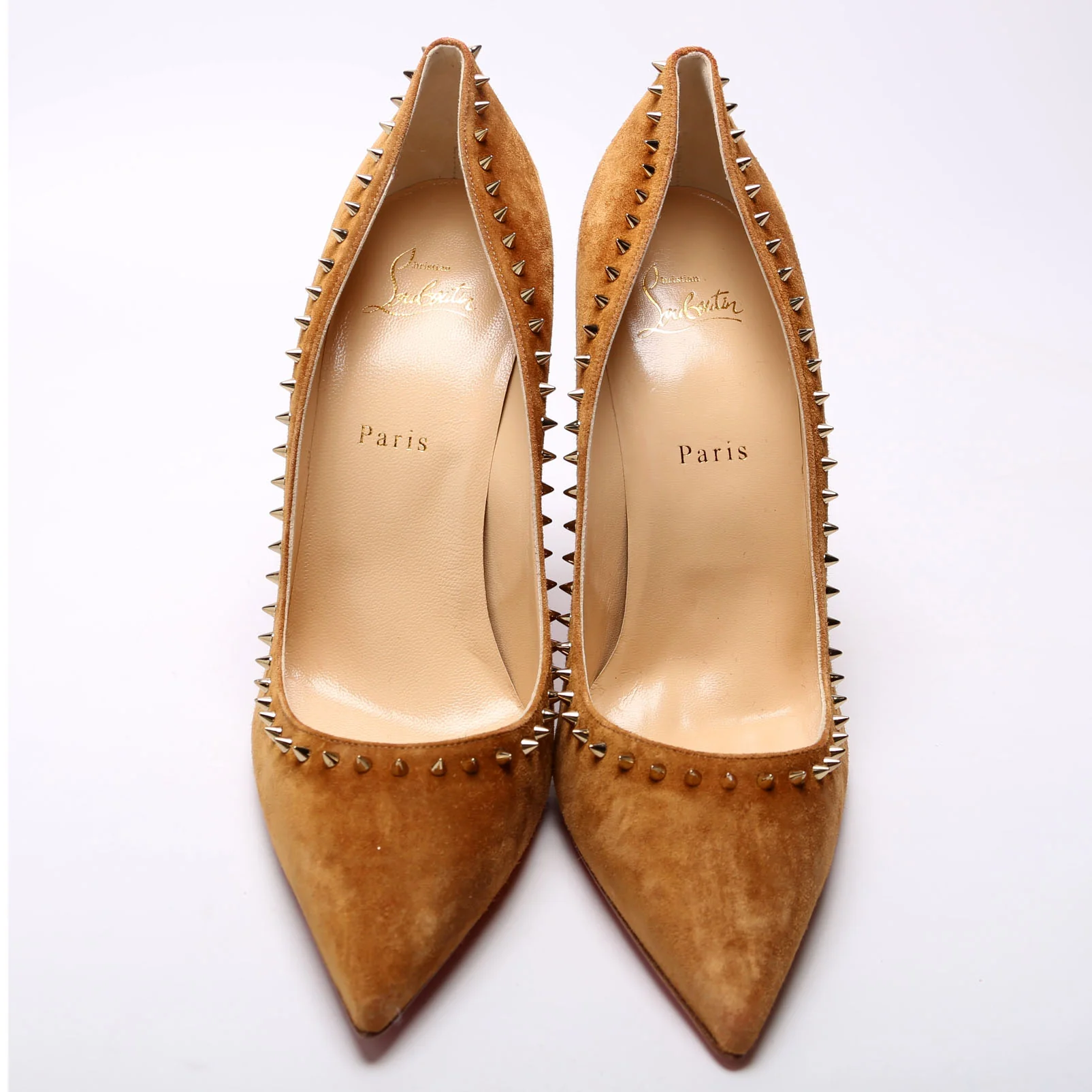 Anjalina 100MM Spike Suede Heels Size 41 - Image 3