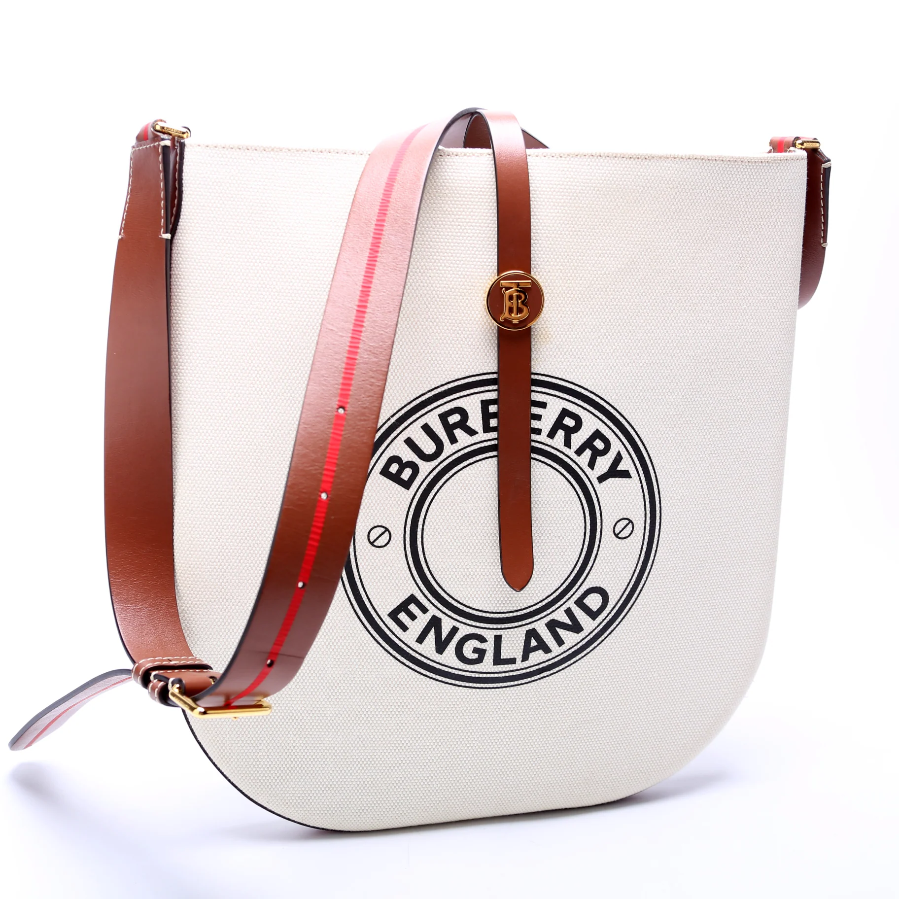 Anne Logo Canvas Shoulder Bag - Image 2