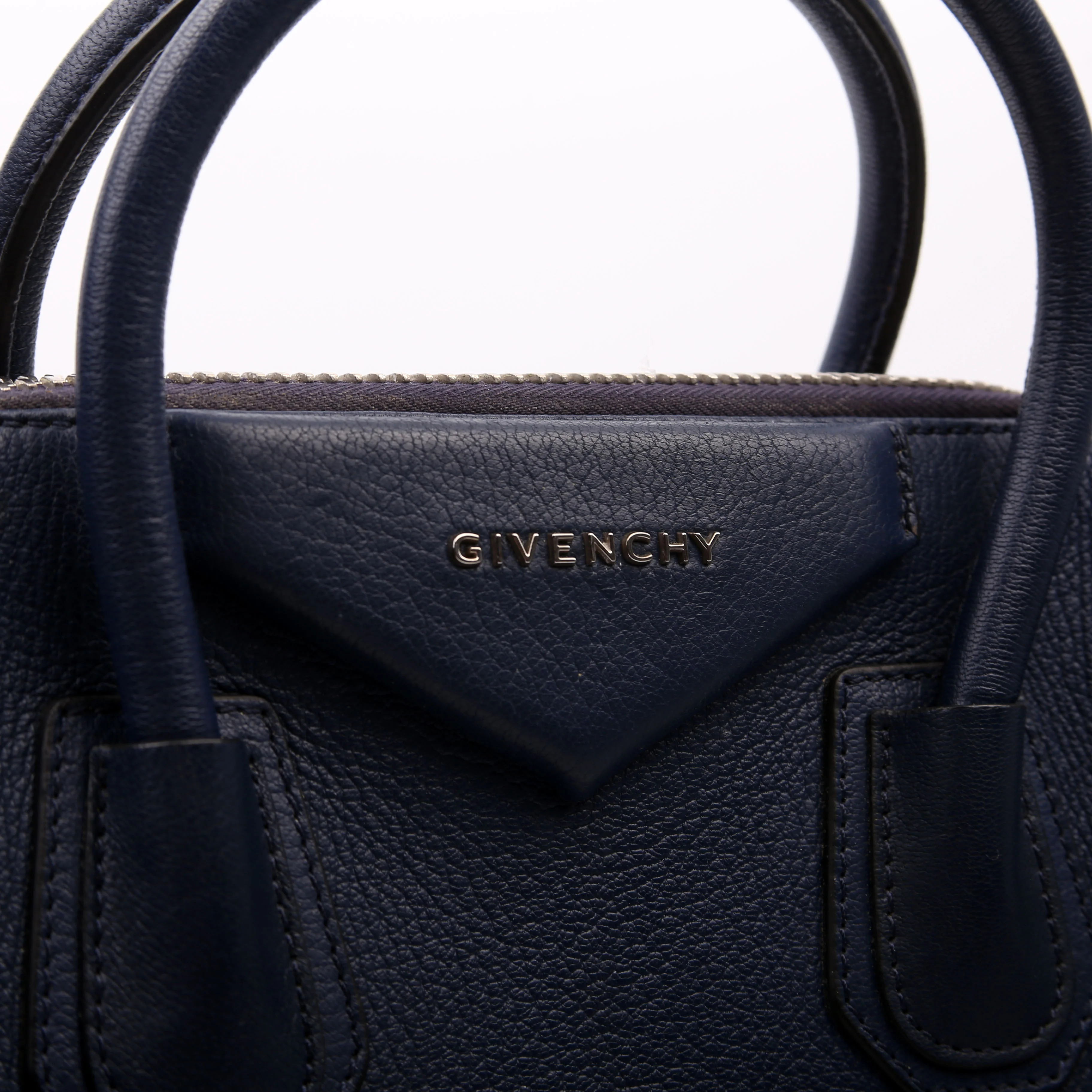 Antigona Satchel Small Blue - Image 13