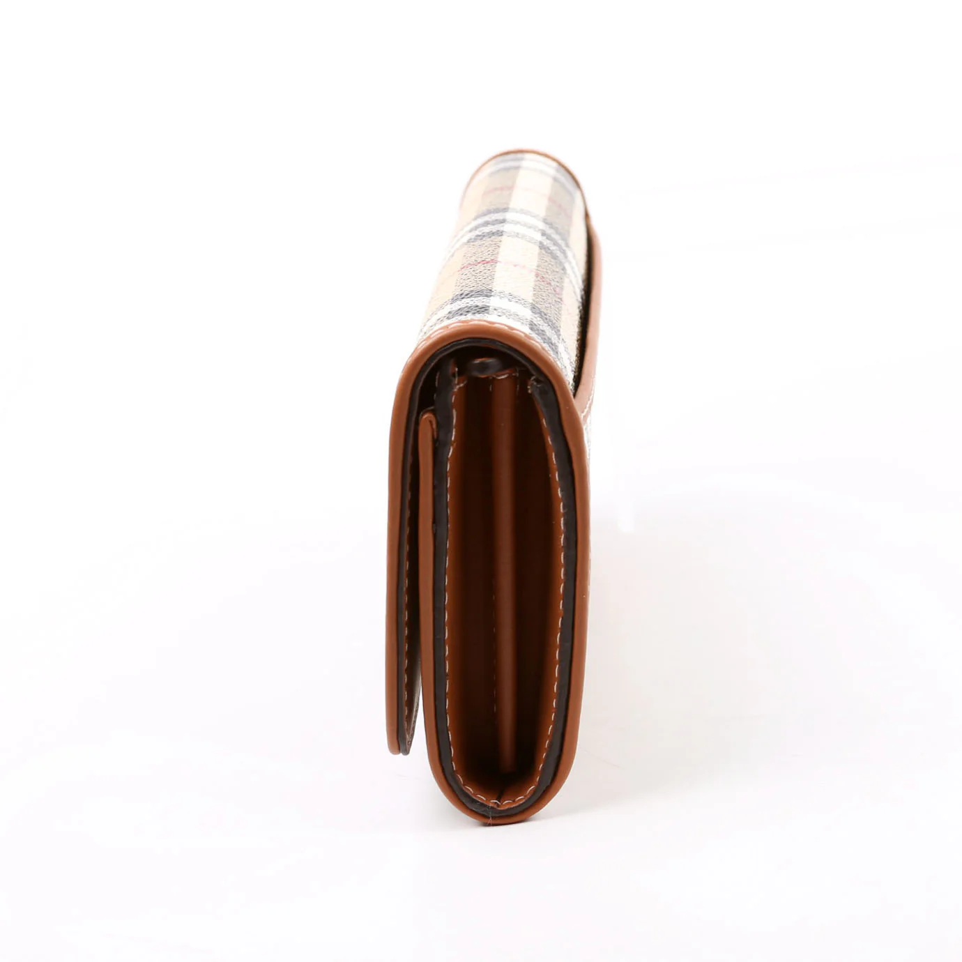 Archive Check Continental Wallet Brown - Image 4