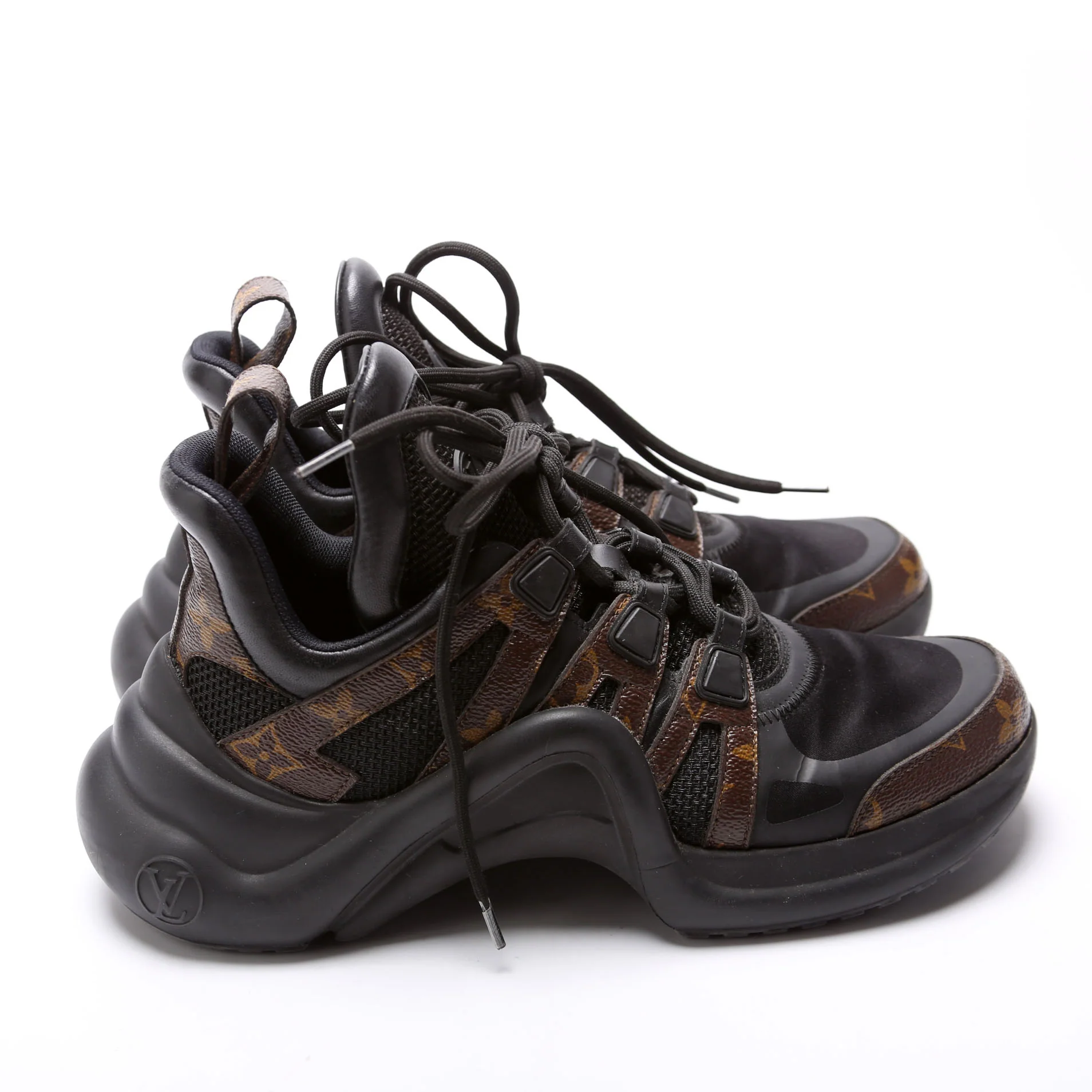 Archlight Sneakers Size 39 Brown/Black - Image 3