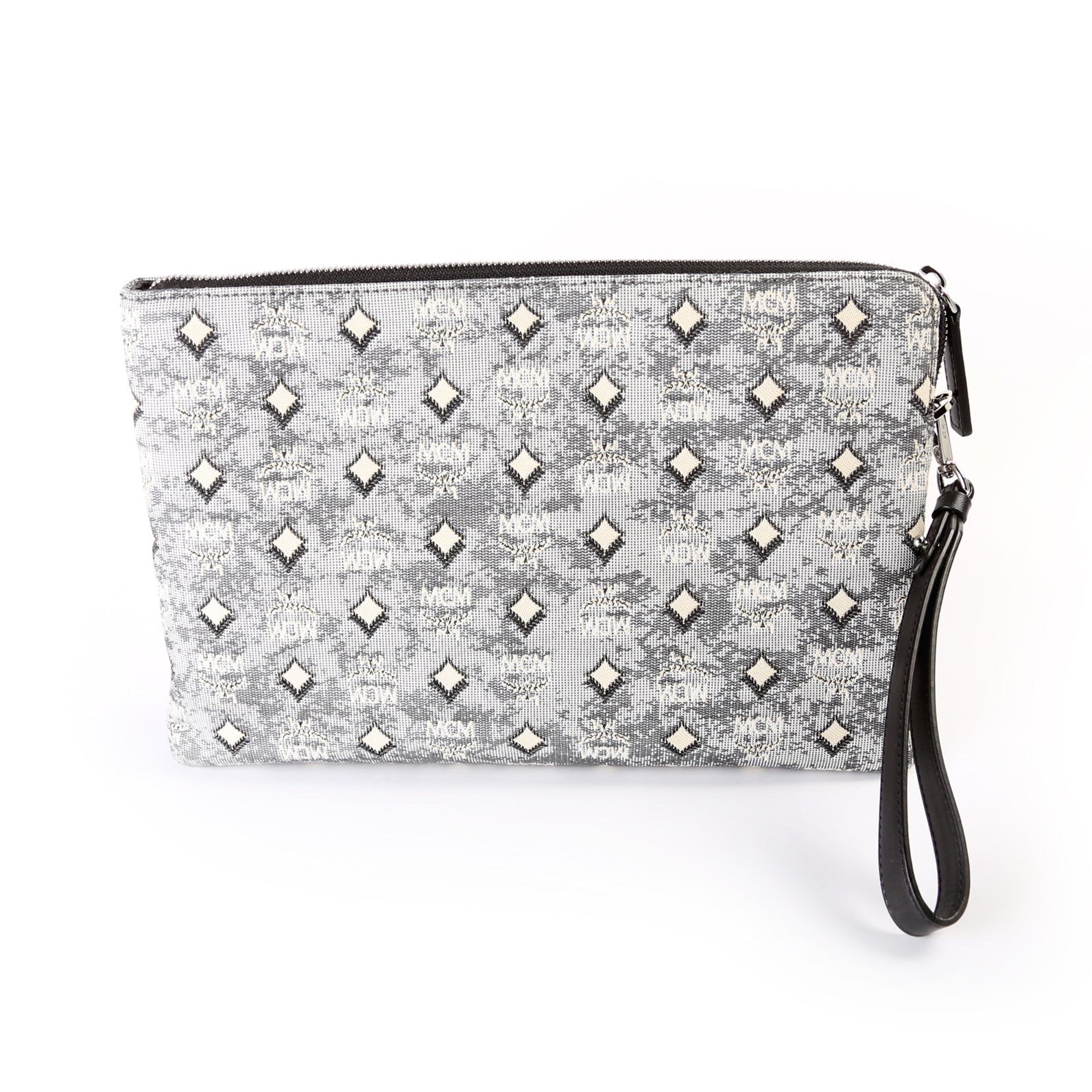 Aren Medium Wristlet Vintage Jacquard Monogram - Image 2