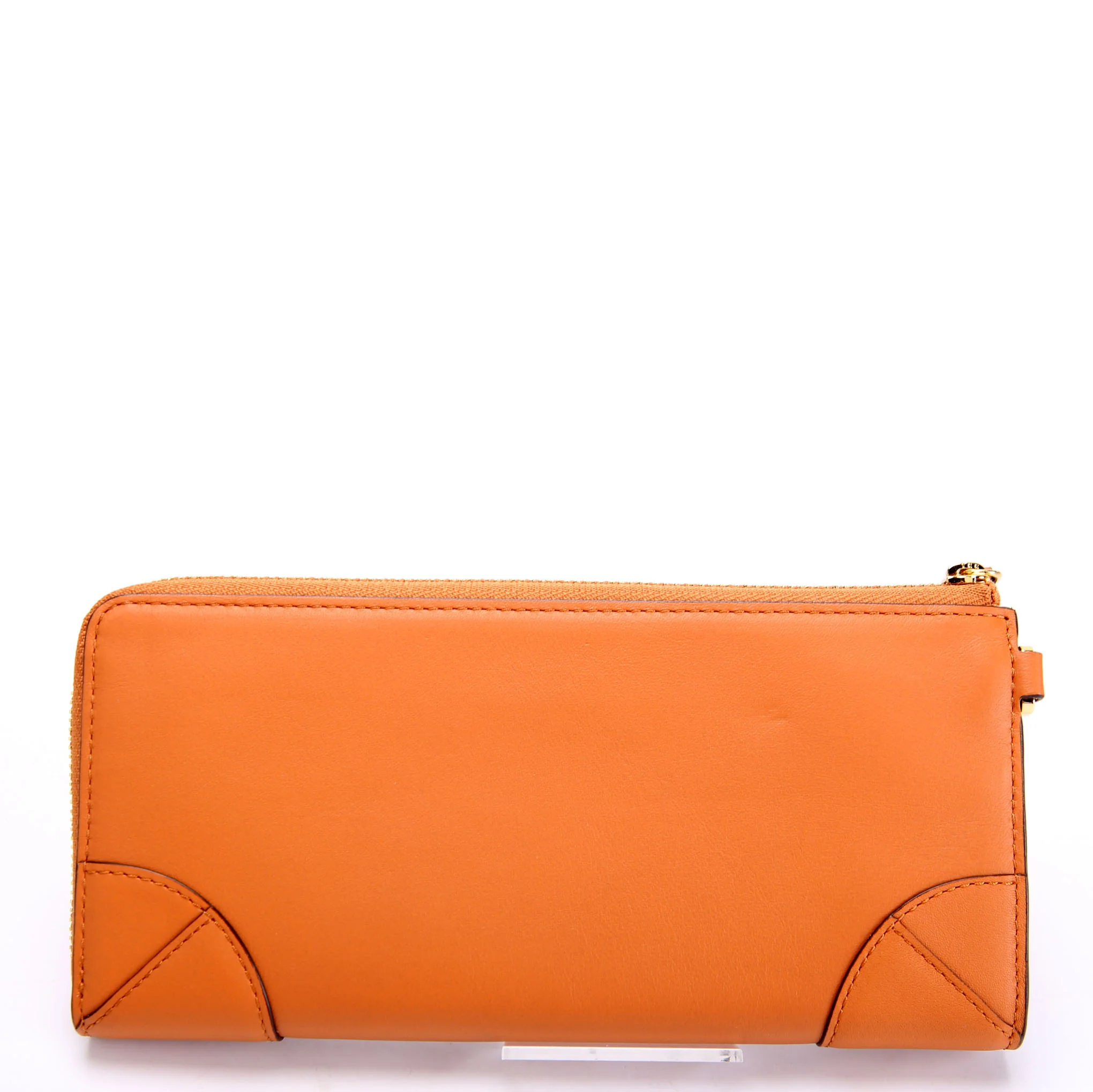 Aren Zip Around Wallet Spanish Calfskin Brown - Image 4