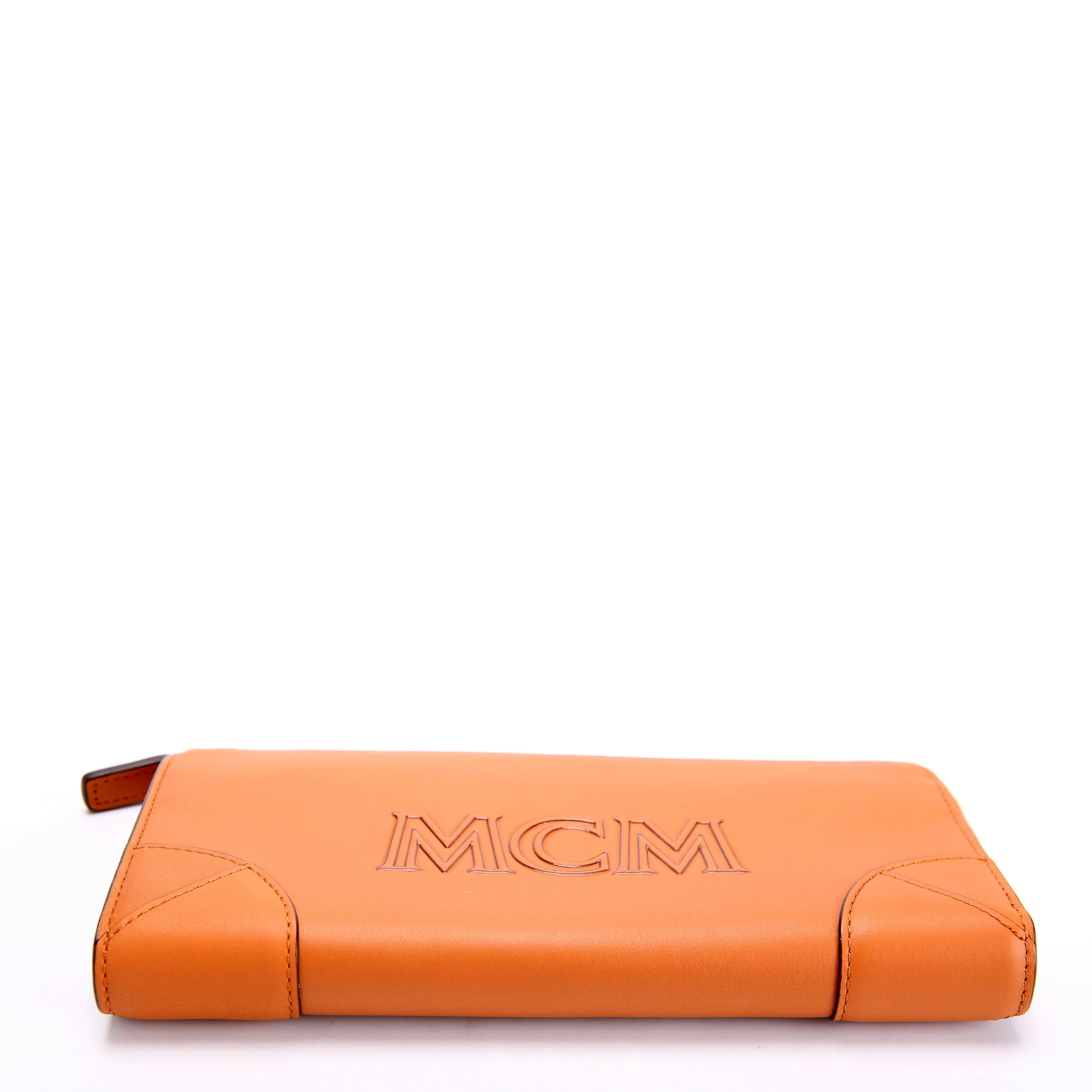 Aren Zip Around Wallet Spanish Calfskin Brown - Image 5