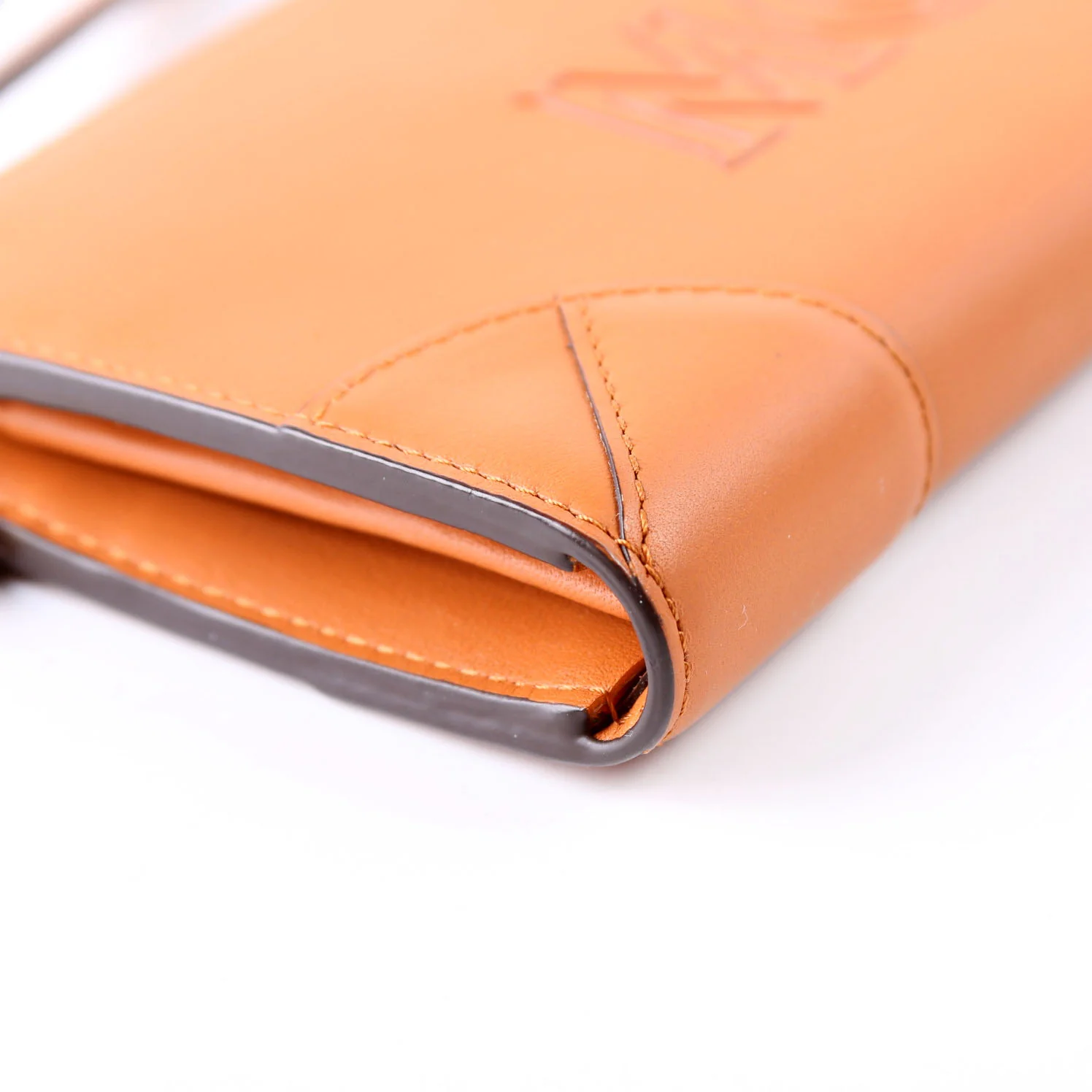 Aren Zip Around Wallet Spanish Calfskin Orange - Image 6