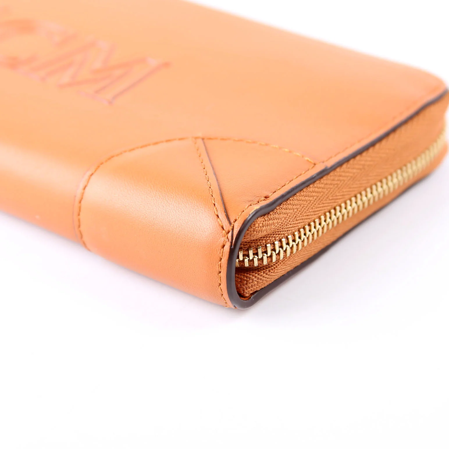 Aren Zip Around Wallet Spanish Calfskin Orange - Image 7