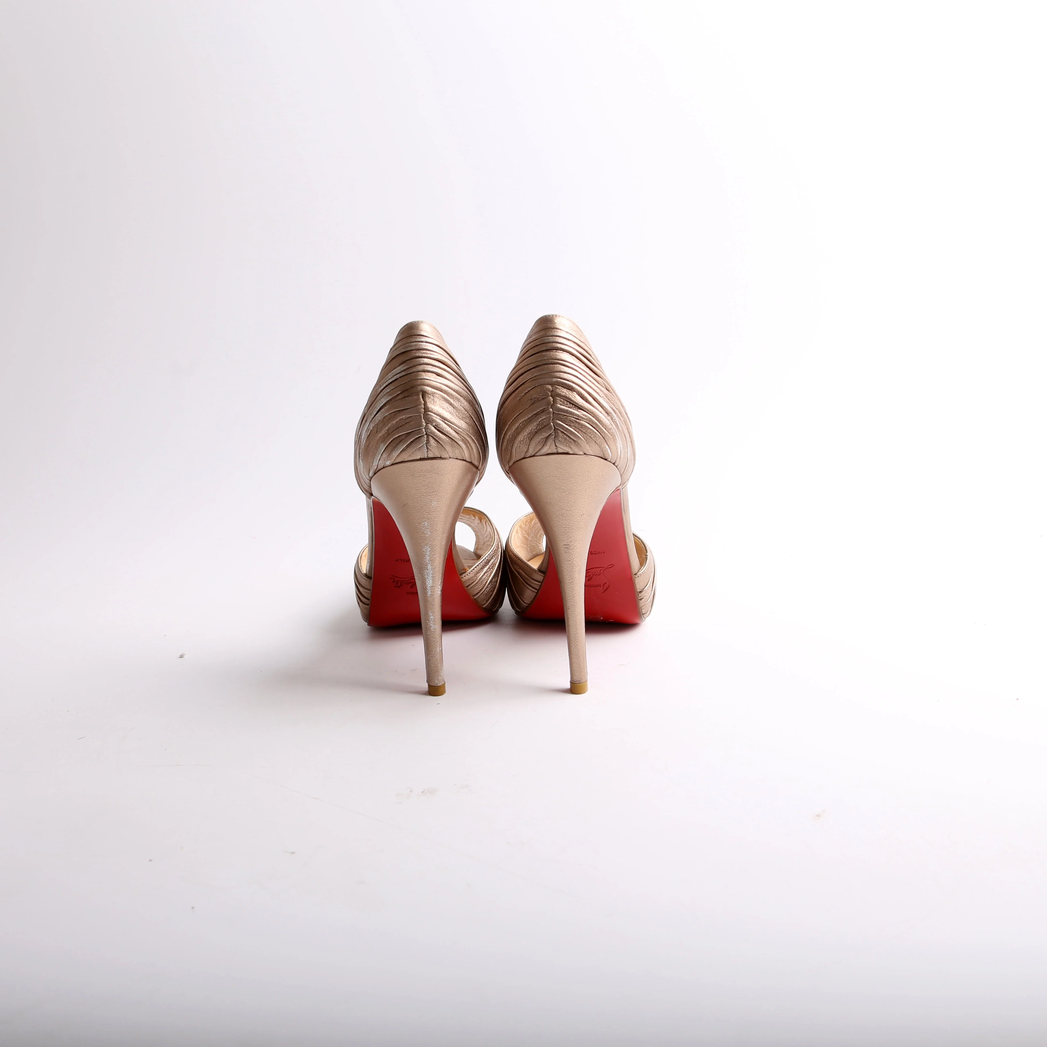 Armadillo Open Toe Pumps Size 38 - Image 4