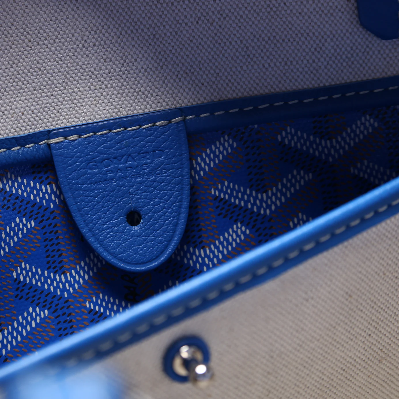Artois PM Tote Blue - Image 11