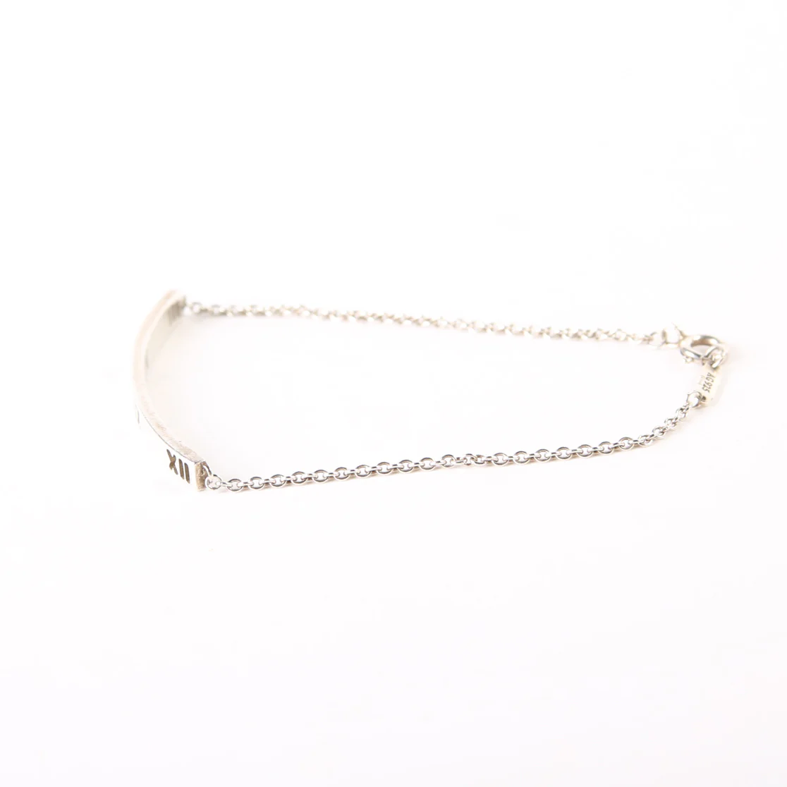 Atlas Bar Charm Bracelet 925 - Image 3