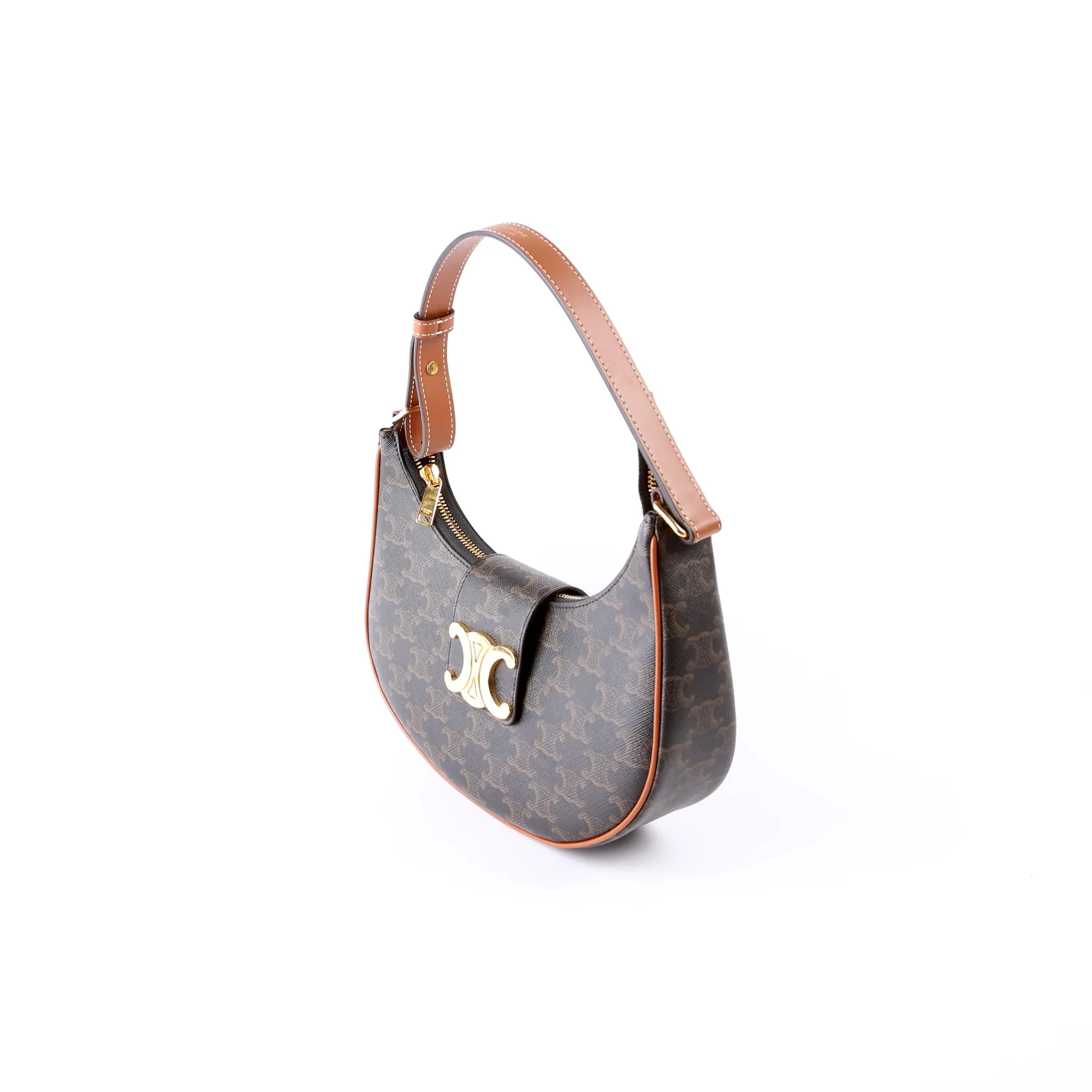 Ava Triomphe Medium Canvas/Calfskin - Image 2
