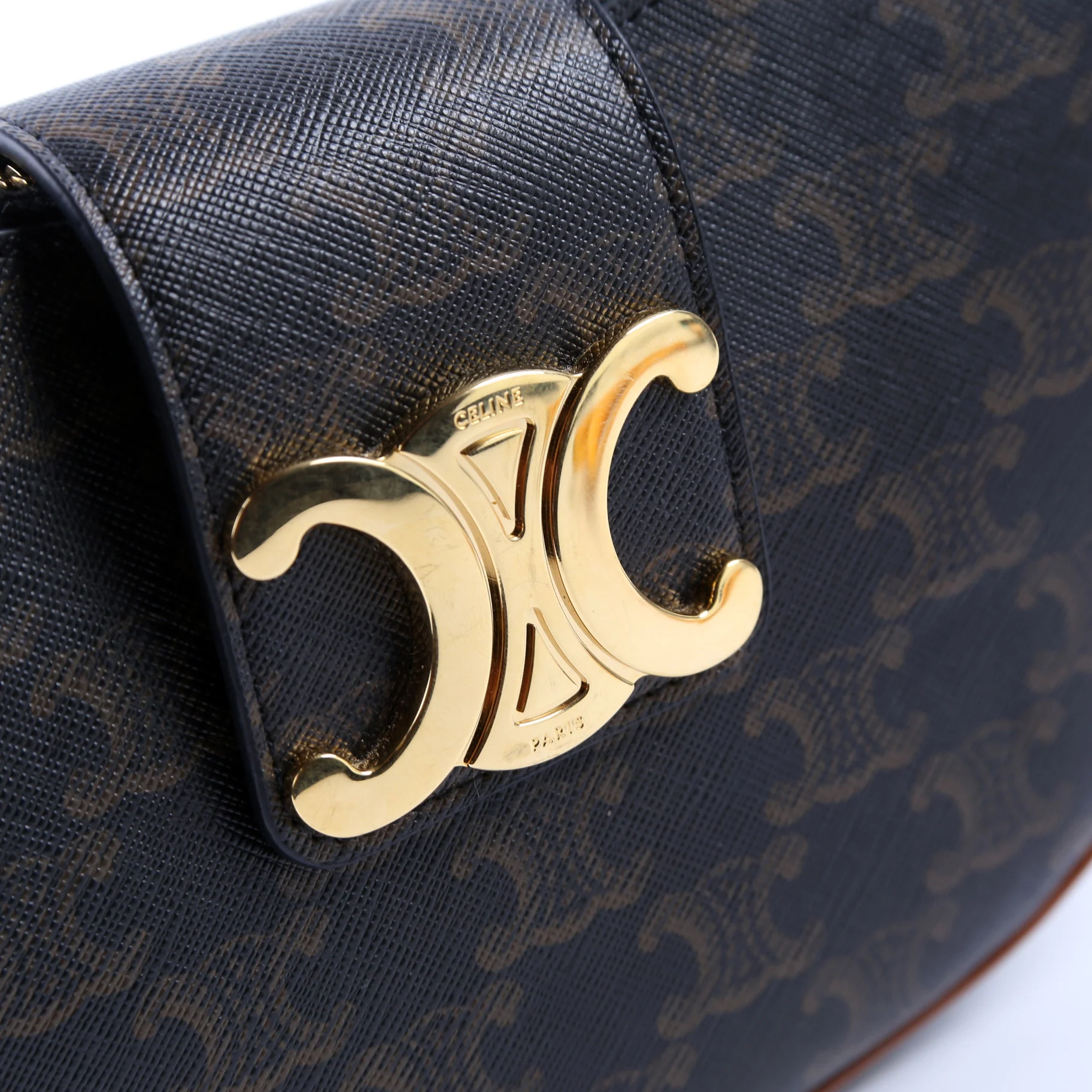 Ava Triomphe Medium Canvas/Calfskin - Image 5