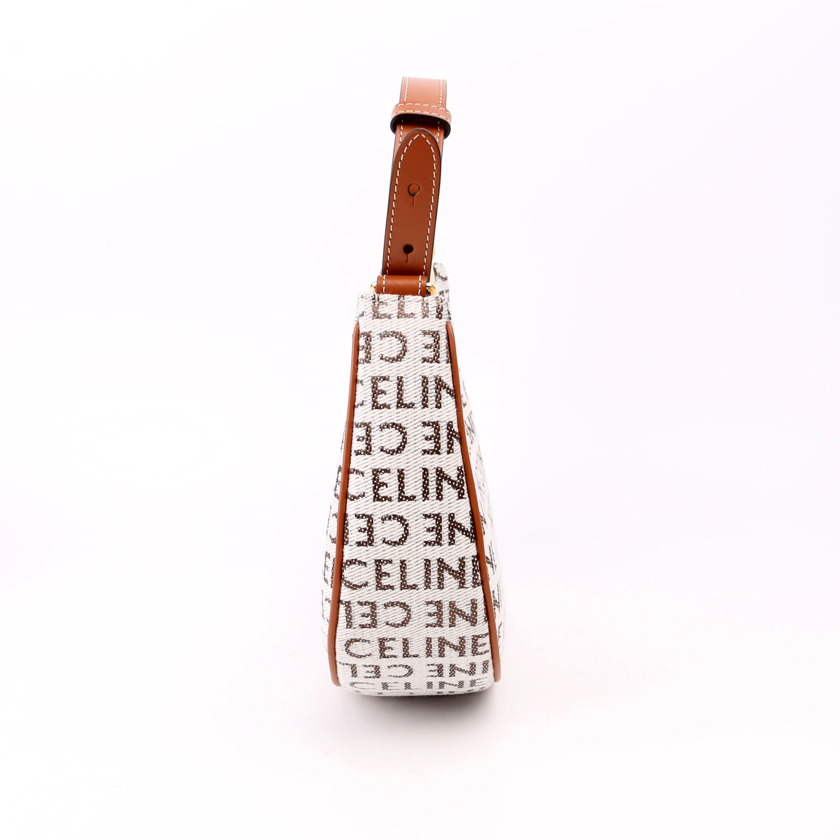 Ava Triomphe Medium Jacquard Logo/Calfskin - Image 3