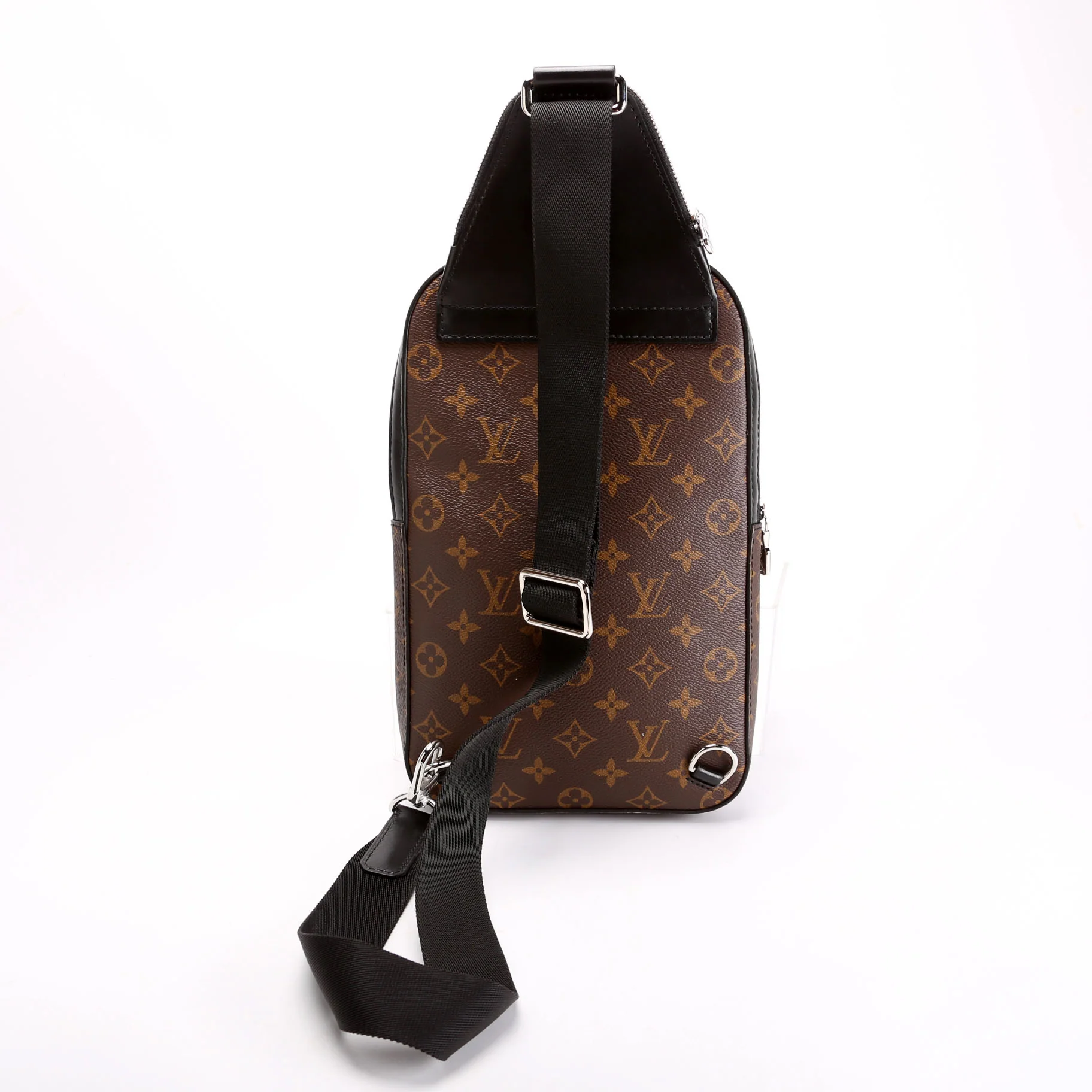 Avenue Sling Bag NM Monogram Black/Brown - Image 3