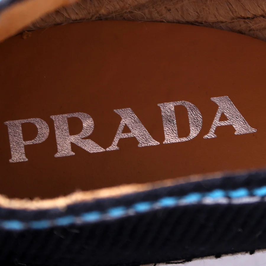 Aztec Print Espadrilles Size 38 - Image 6