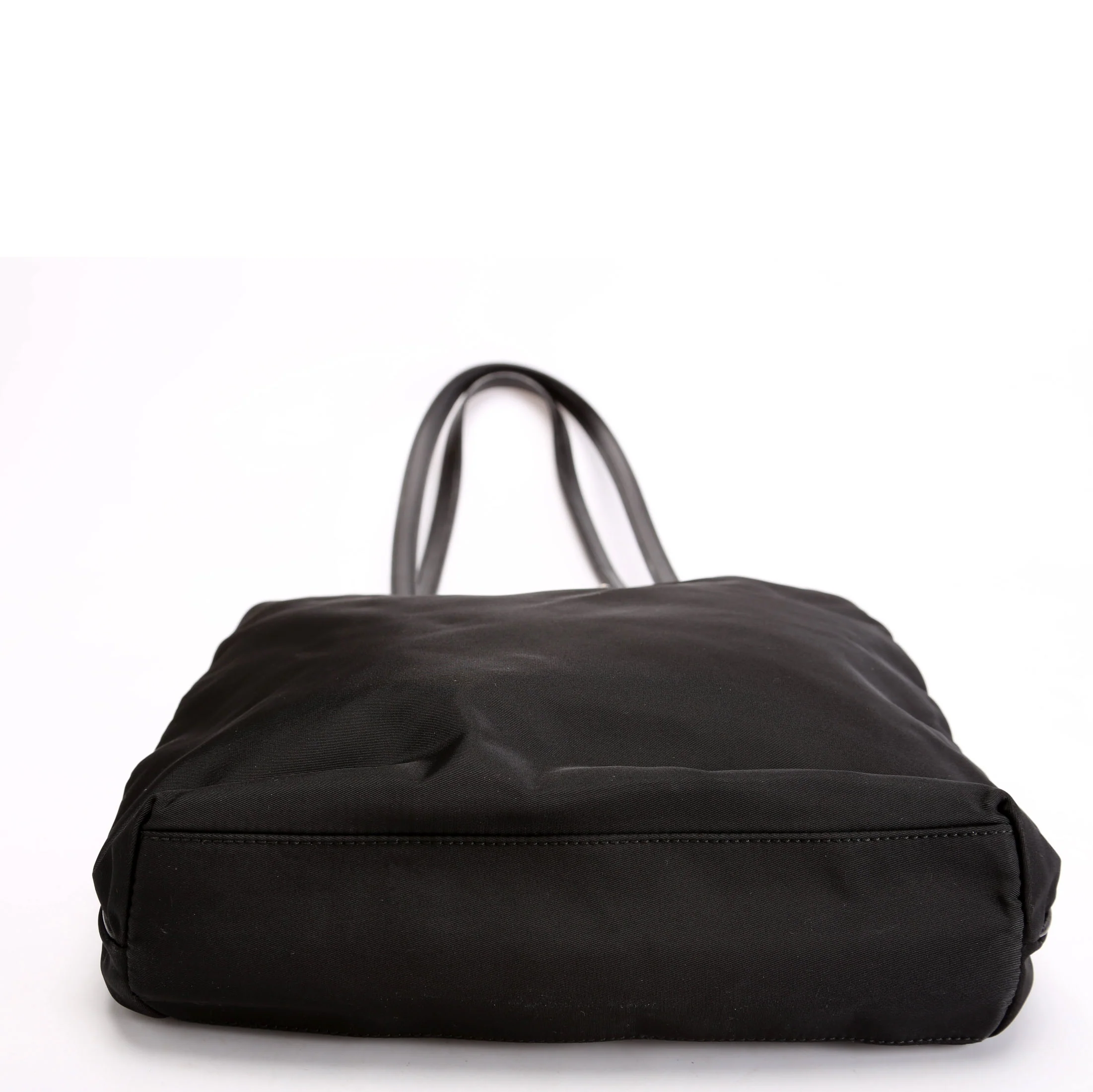 B11214 Tessuto Nylon Mini Tote Black - Image 4