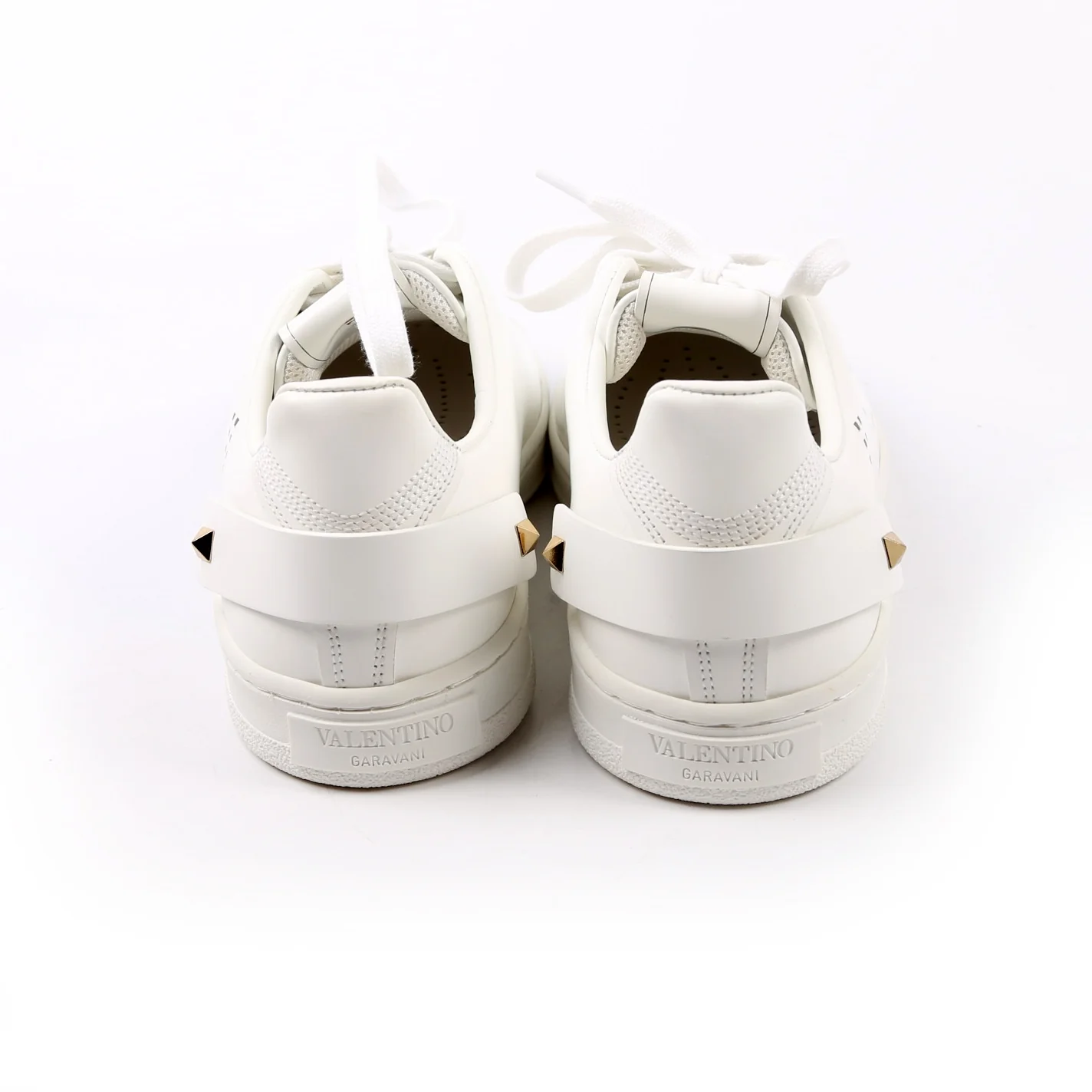 Backnet V Logo Sneakers Size 38 White - Image 4
