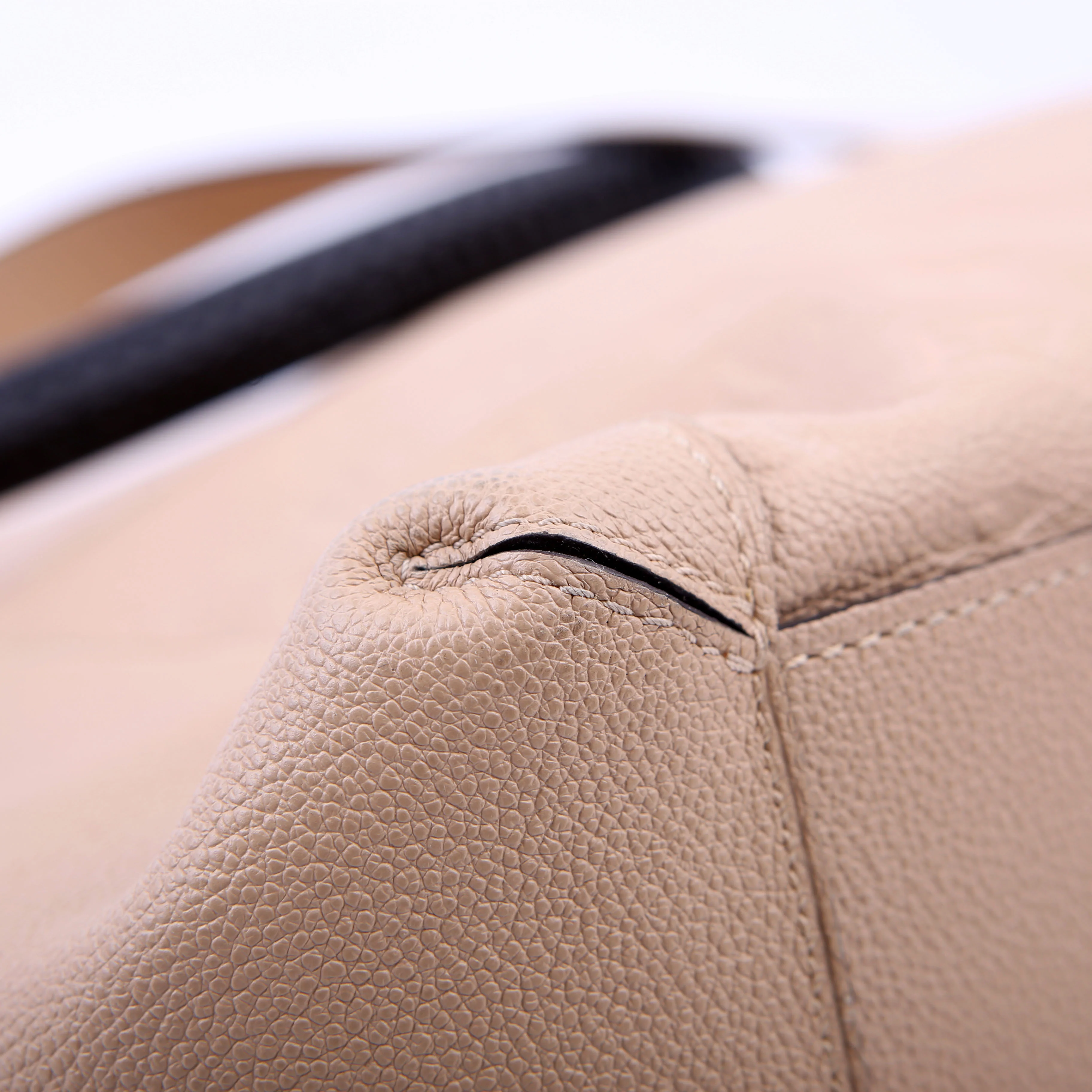 Bagatelle Hobo Empreinte Beige/Black - Image 7