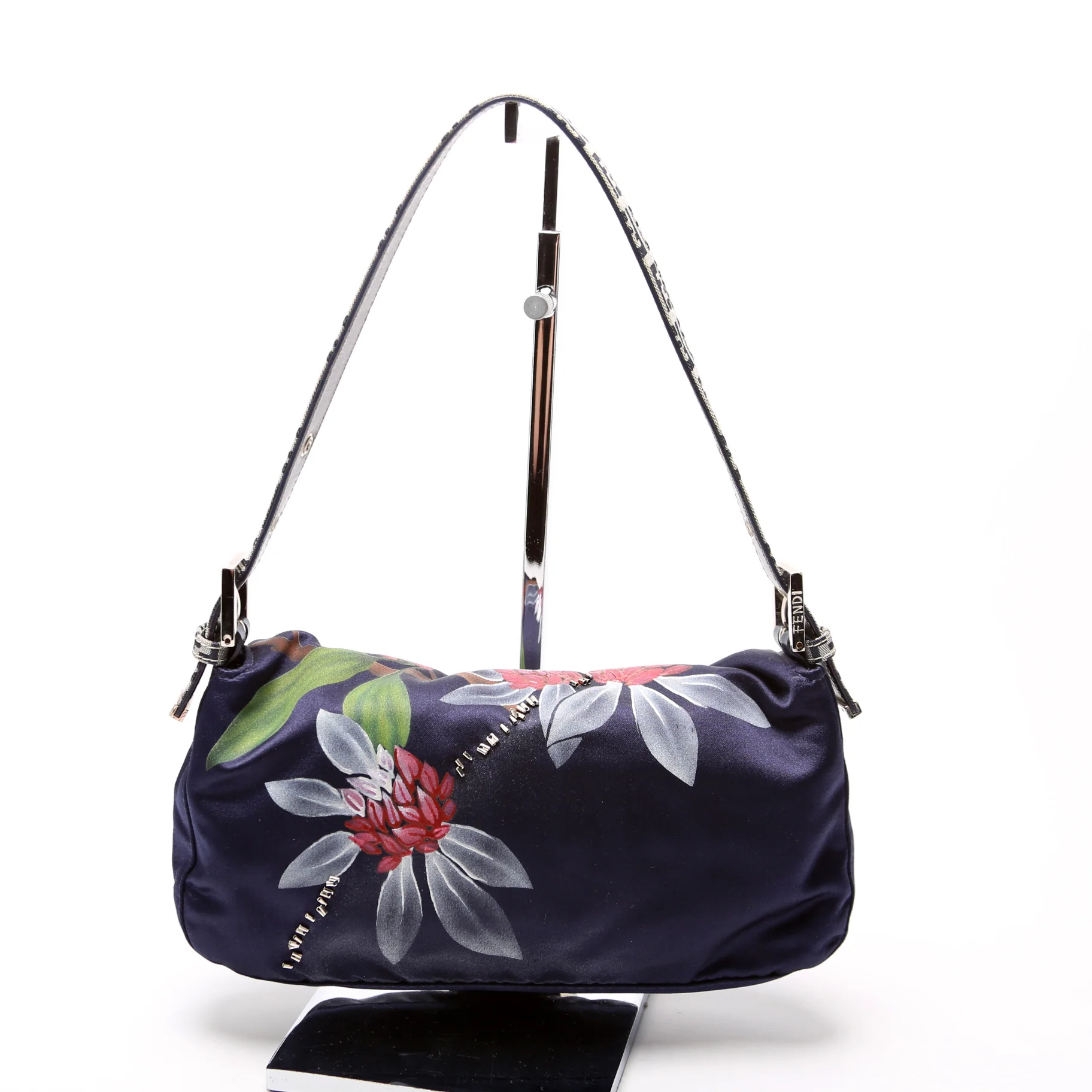 Baguette Embellished Floral Shoulder - Image 3