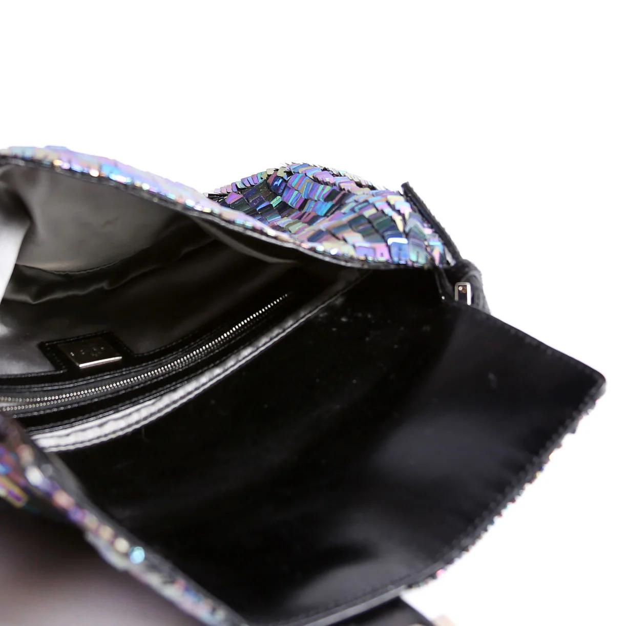 Baguette Sequin Ponyhair Blue - Image 12