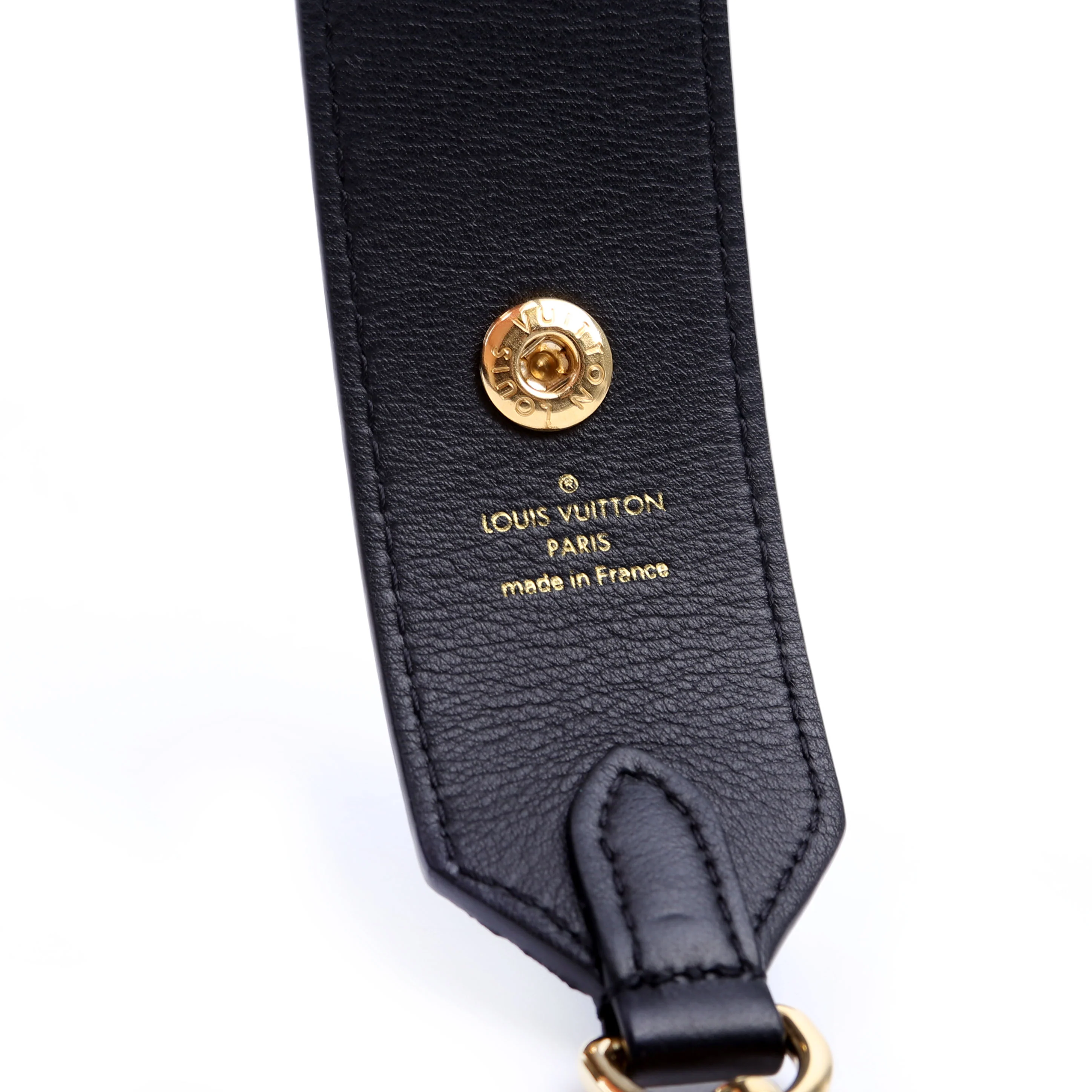 Bandouliere Adjustable Monogram Strap Black - Image 4
