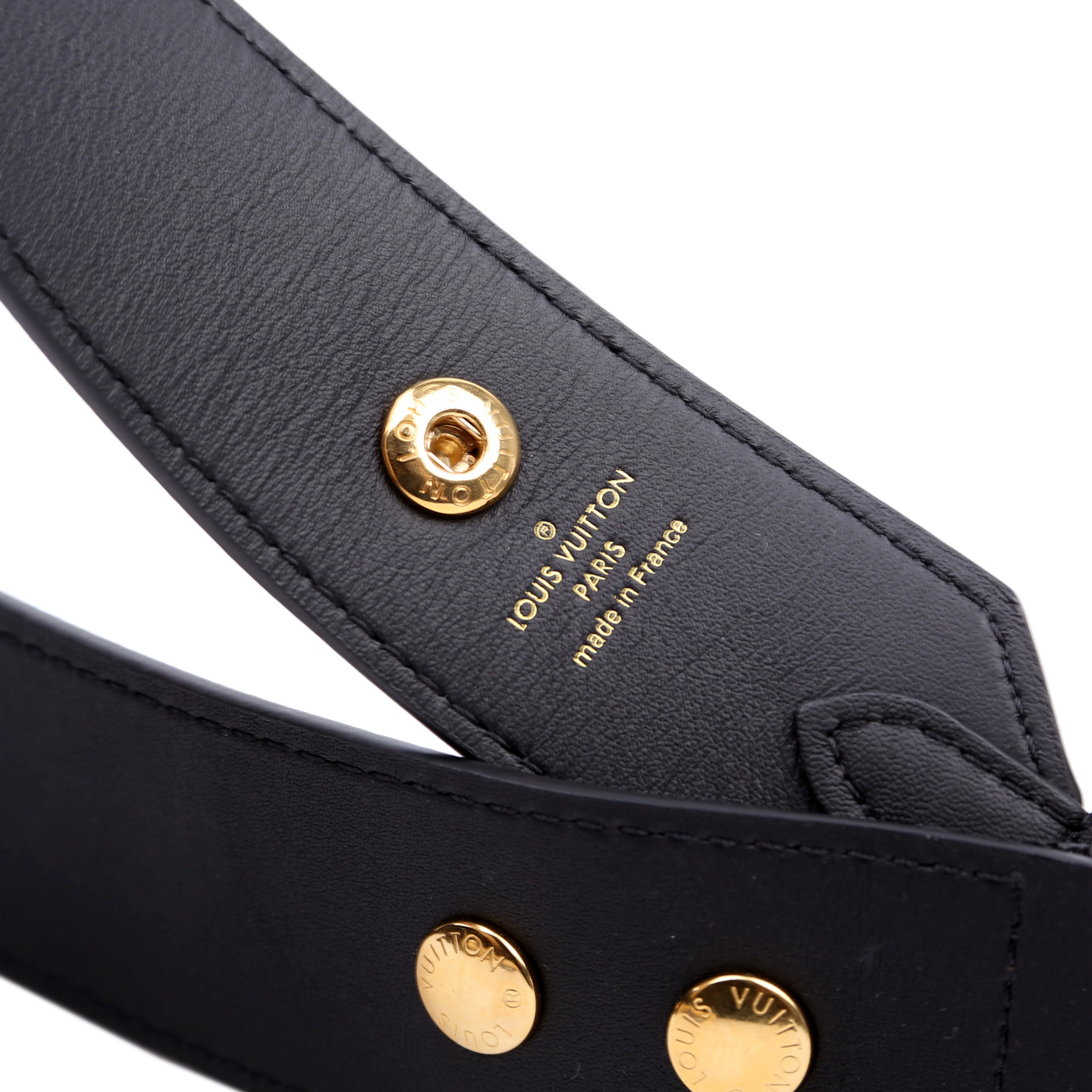 Bandouliere Adjustable Monogram Strap Black - Image 4