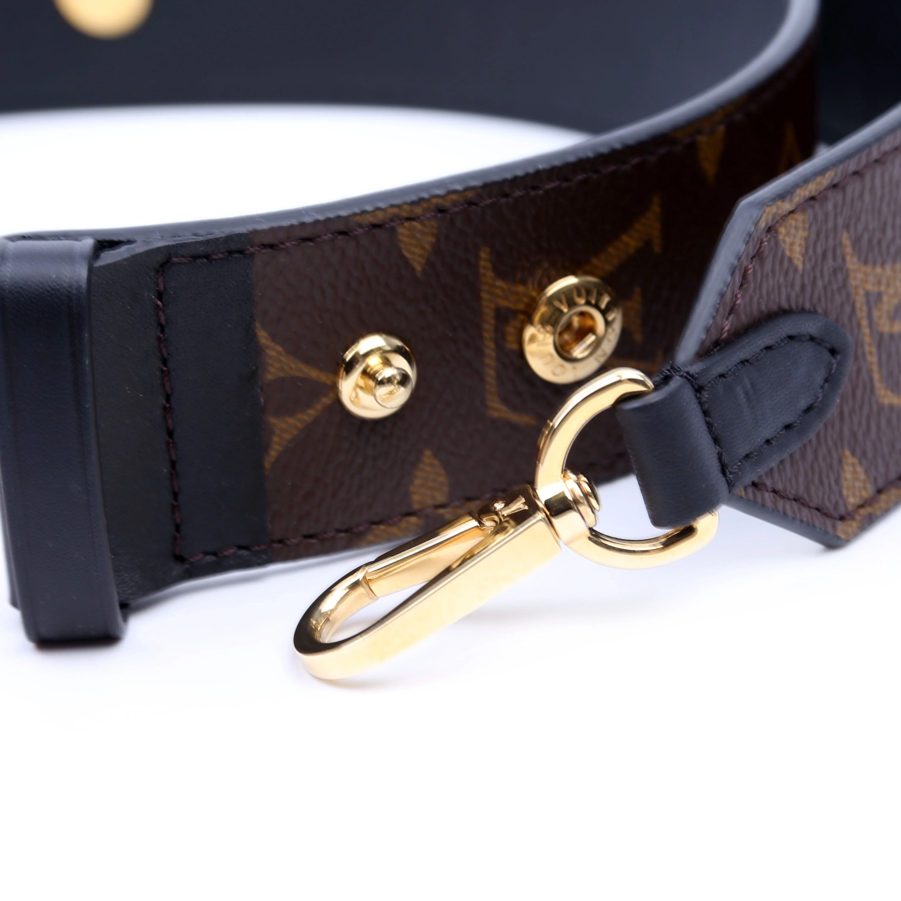 Bandouliere Adjustable Monogram Strap Black - Image 6