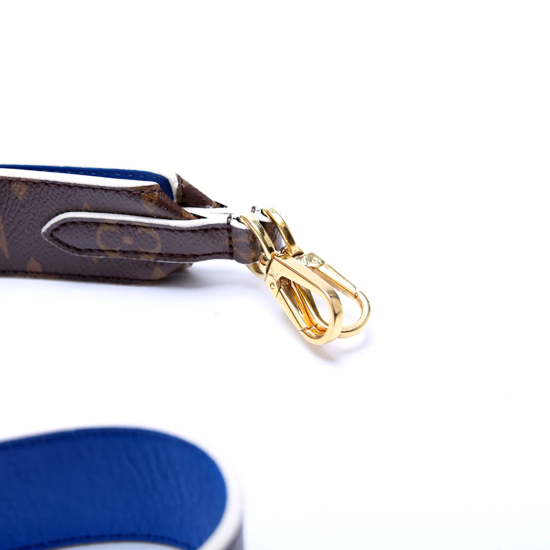 Bandouliere Monogram/Leather Blue - Image 4