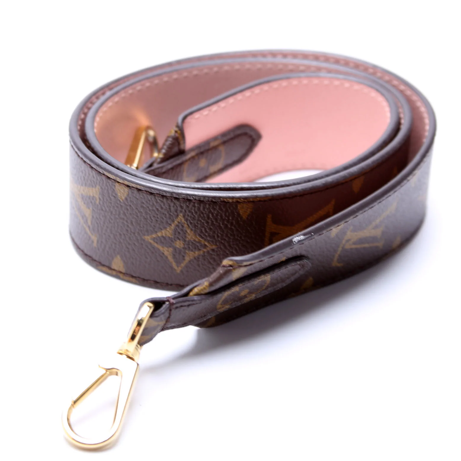 Bandouliere Monogram/Leather Strap Pink - Image 2