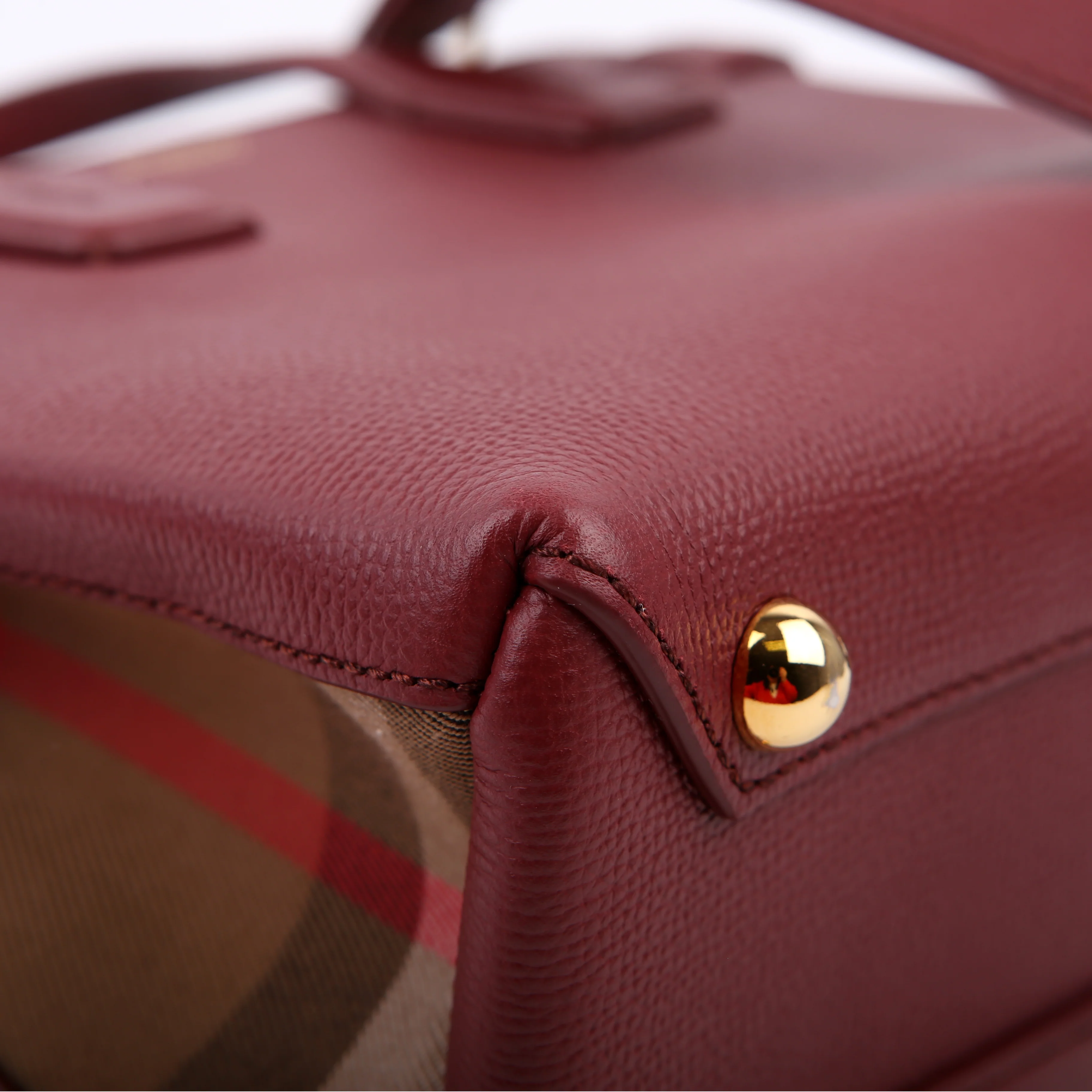 Banner Tote Small Maroon - Image 5