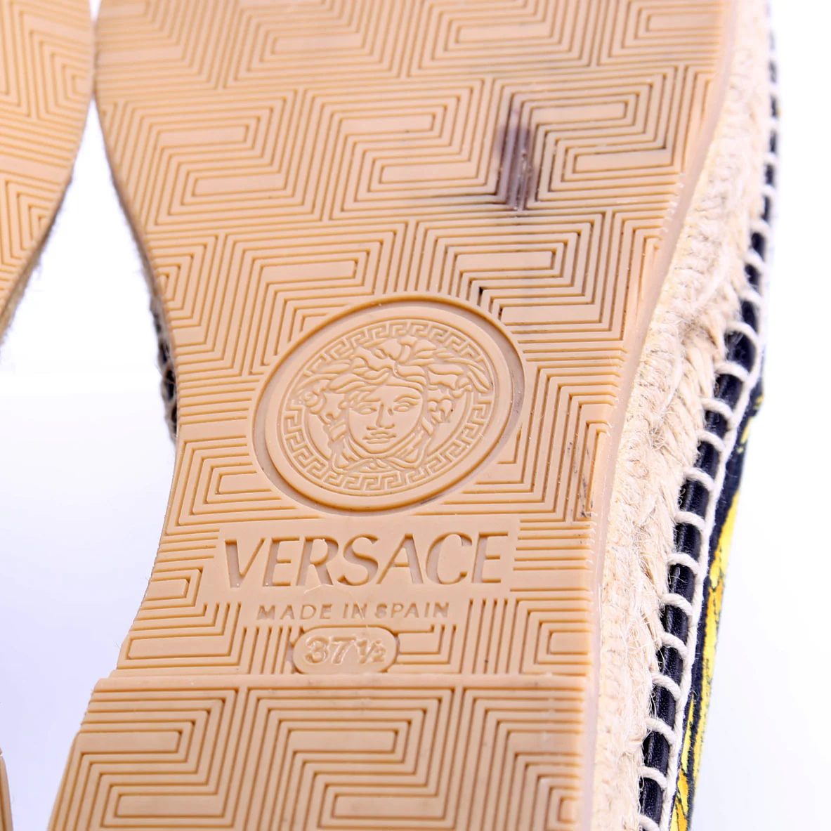 Barocco Print Espadrilles Size 37.5 - Image 8