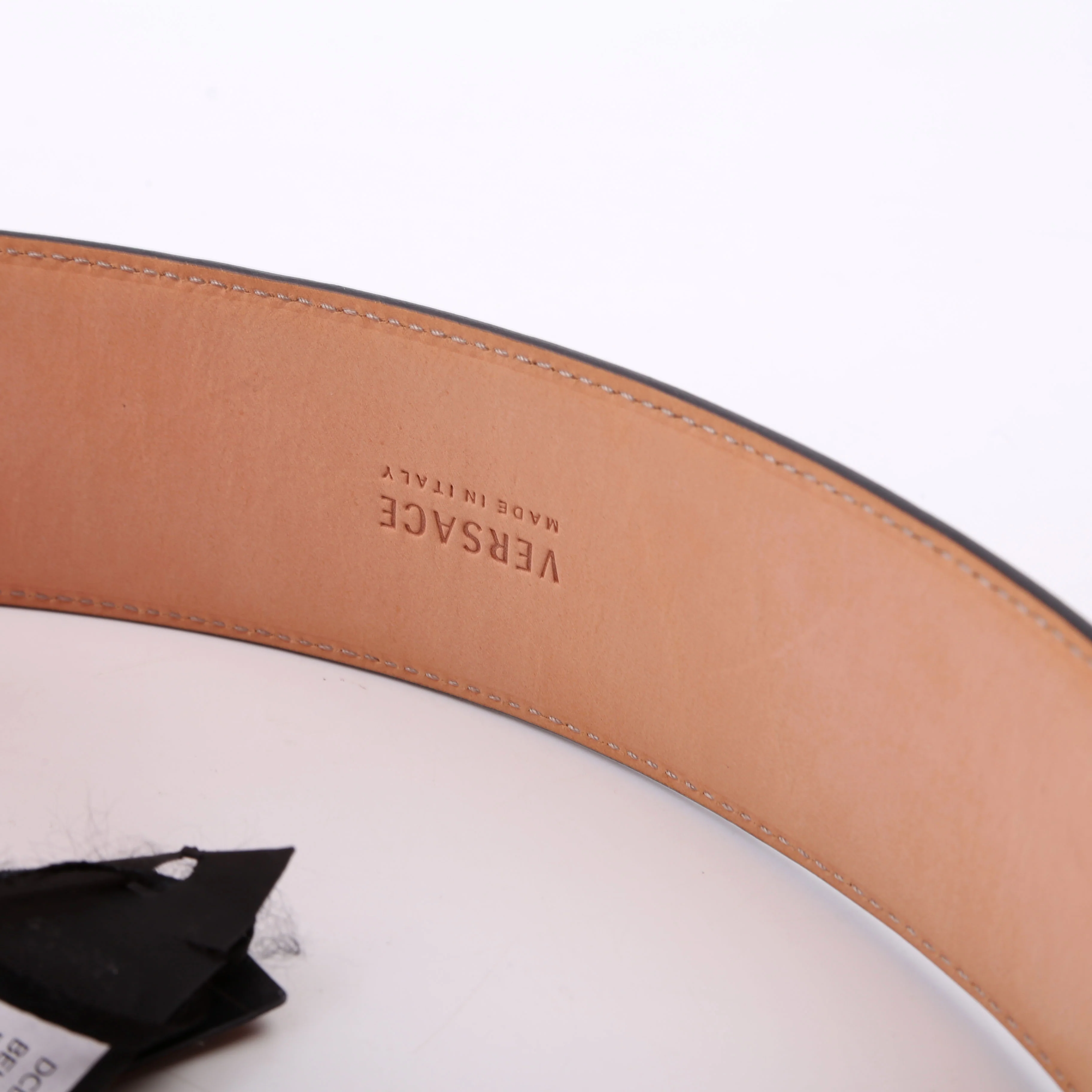 Baroque Bucklet Vitello Belt 80/32 Pink/Gold - Image 7