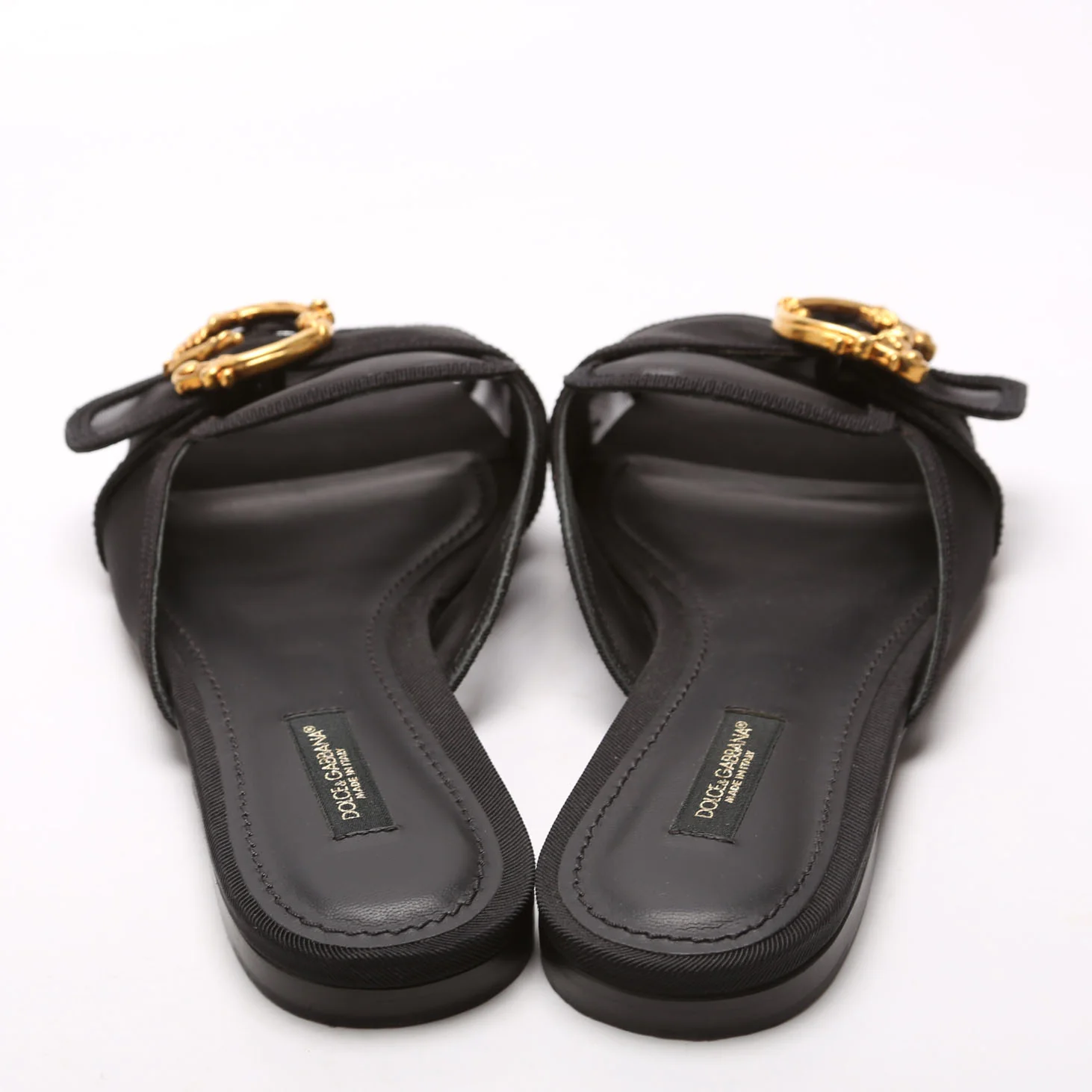 Baroque Mesh Slides Size 37.5 Black - Image 4