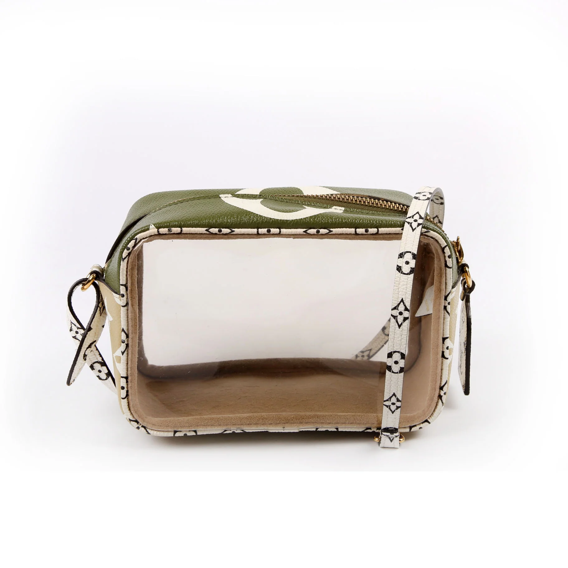 Beach Pouch Giant Monogram Kaki - Image 2