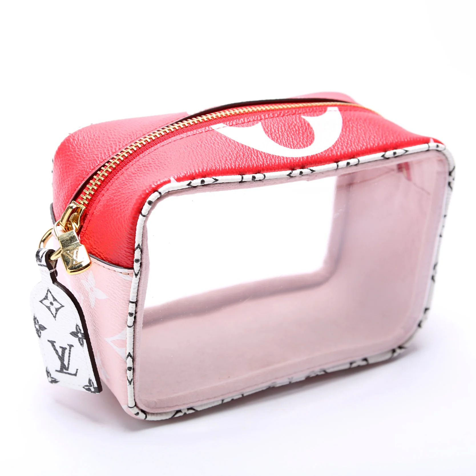 Beach Pouch Giant Monogram Rouge - Image 2