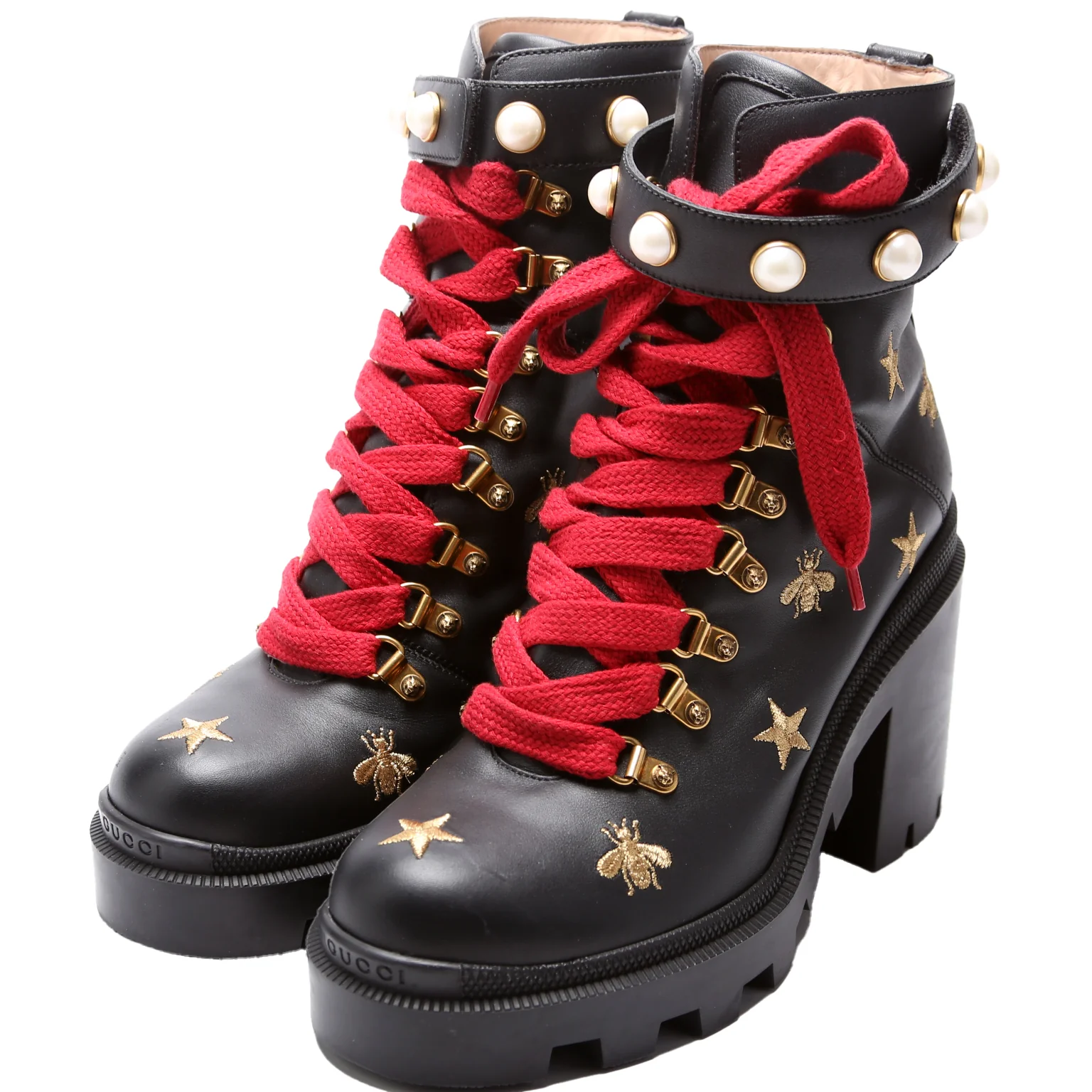 Bee Combat Boots Size 38