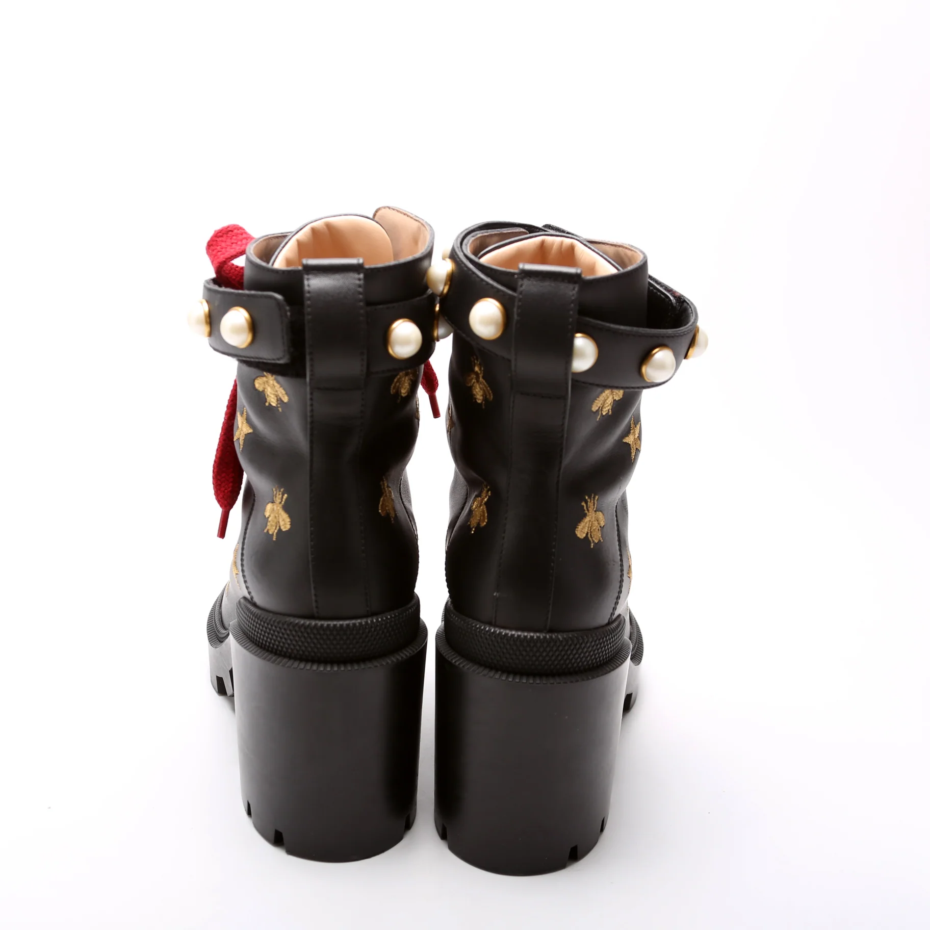 Bee Combat Boots Size 38 - Image 4