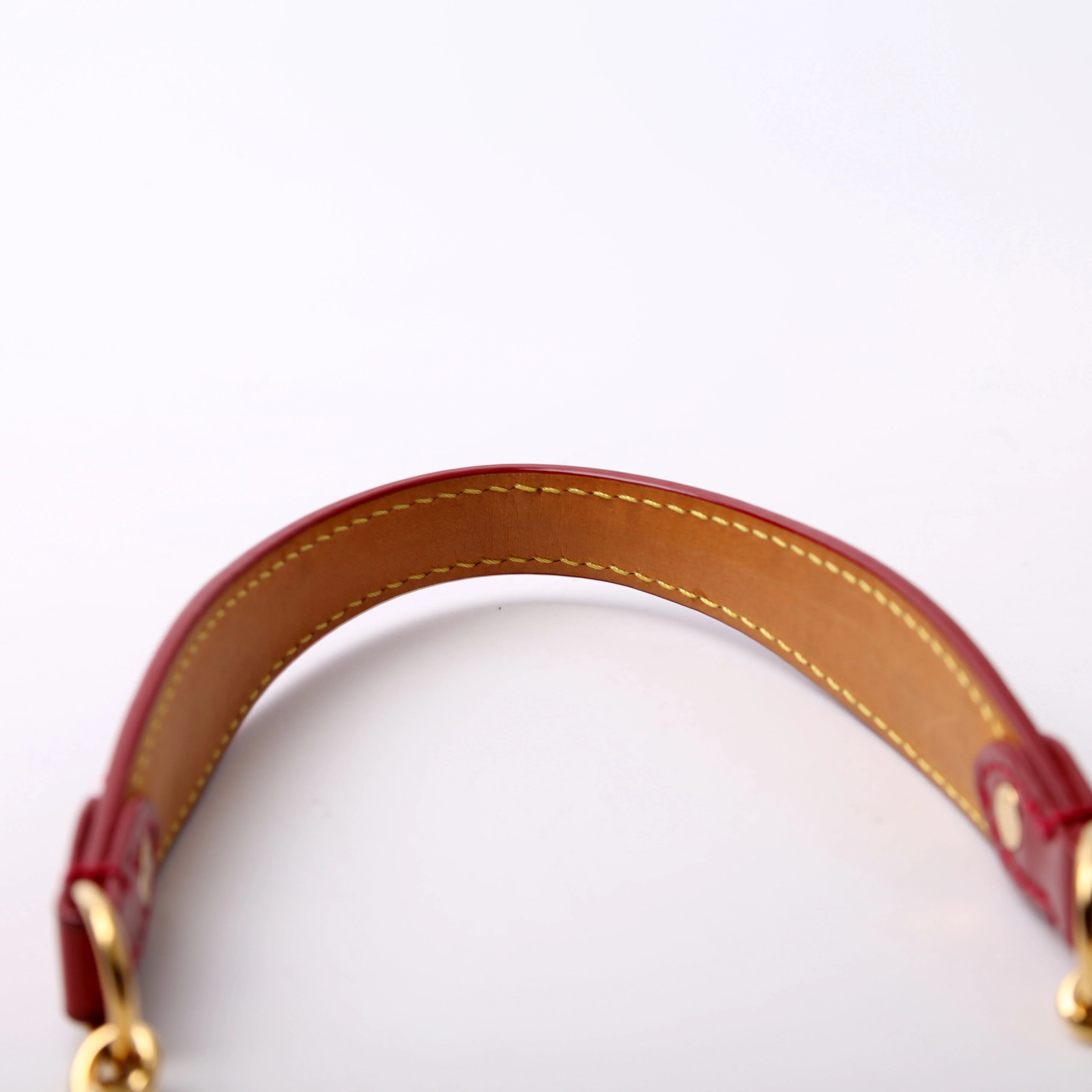 Bel Air Pochette Vernis Strap Red - Image 5