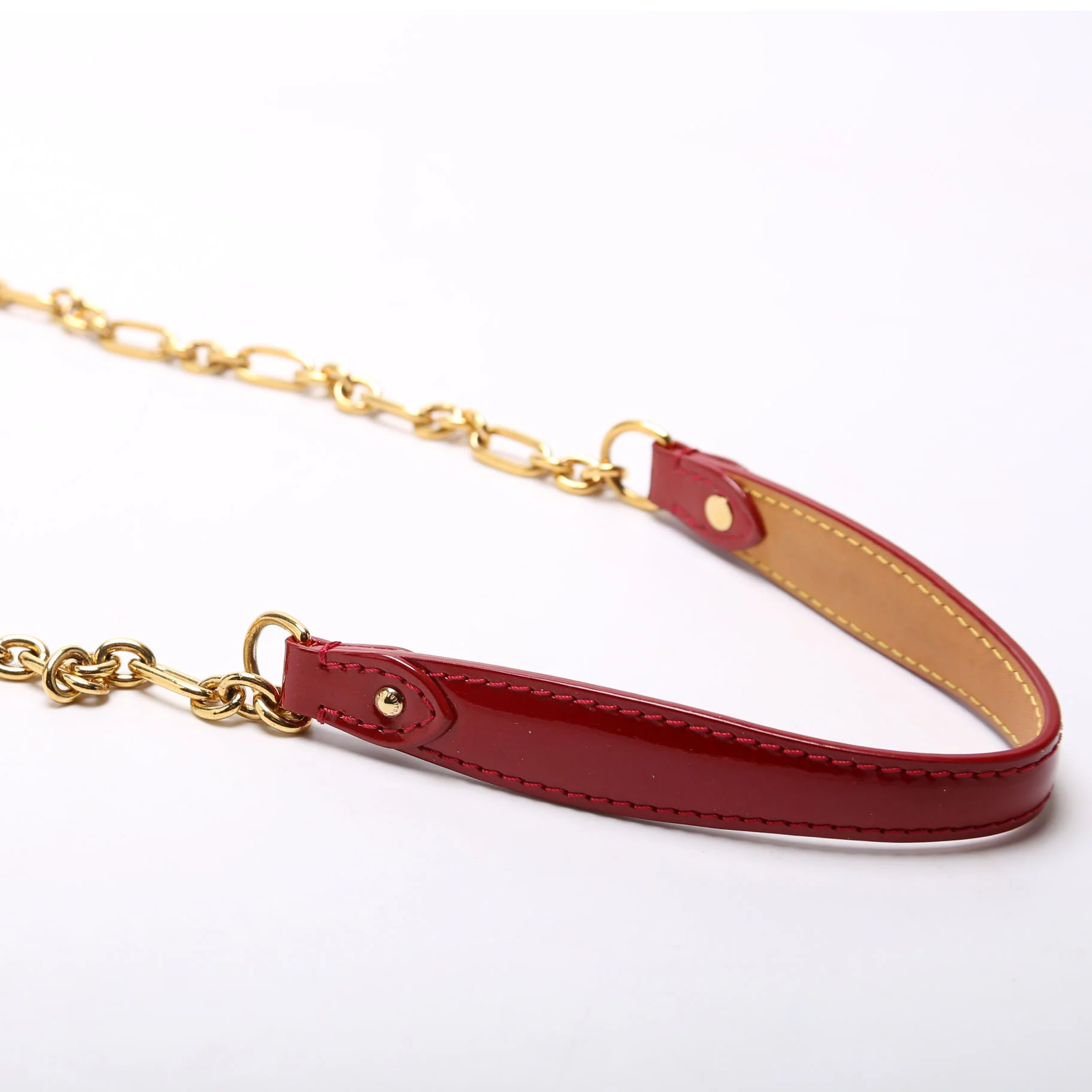 Bel Air Pochette Vernis Strap Red - Image 2