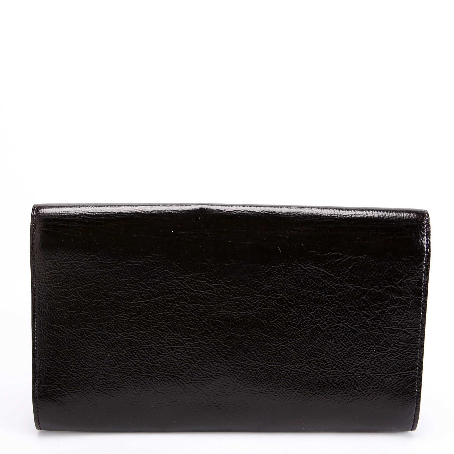 Belle De Jour Clutch Texture Patent 203855 Black - Image 3