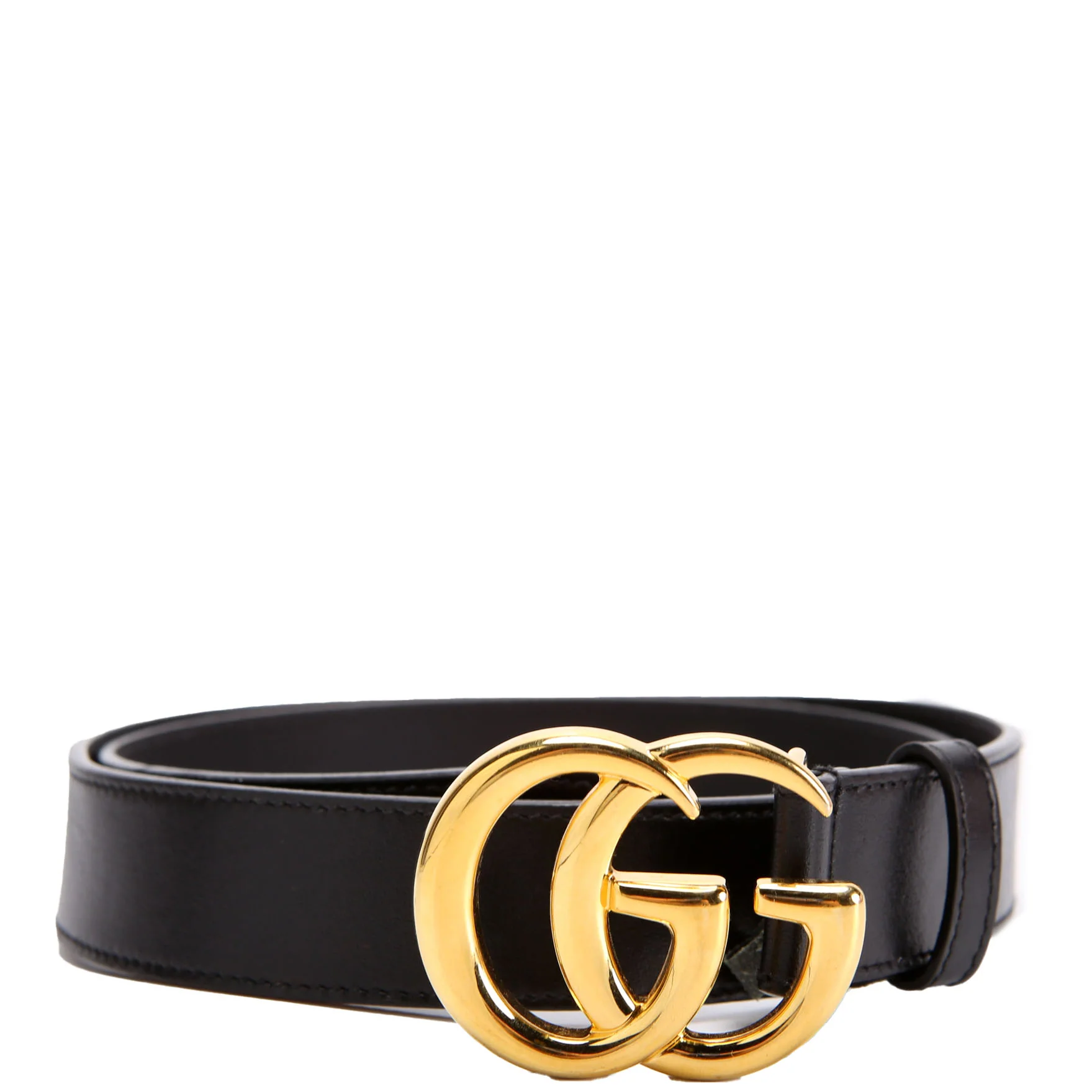 Belt: 414516 GG Marmont Size 85/34 Black/Gold