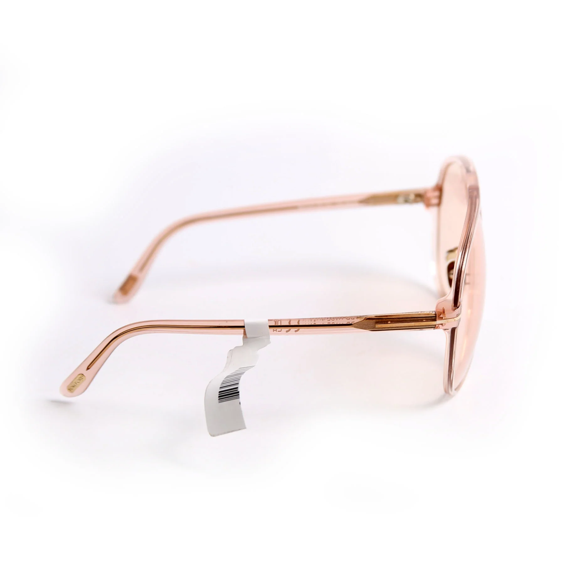 Bertrand TF1061 Aviator Sunglasses Peach - Image 3