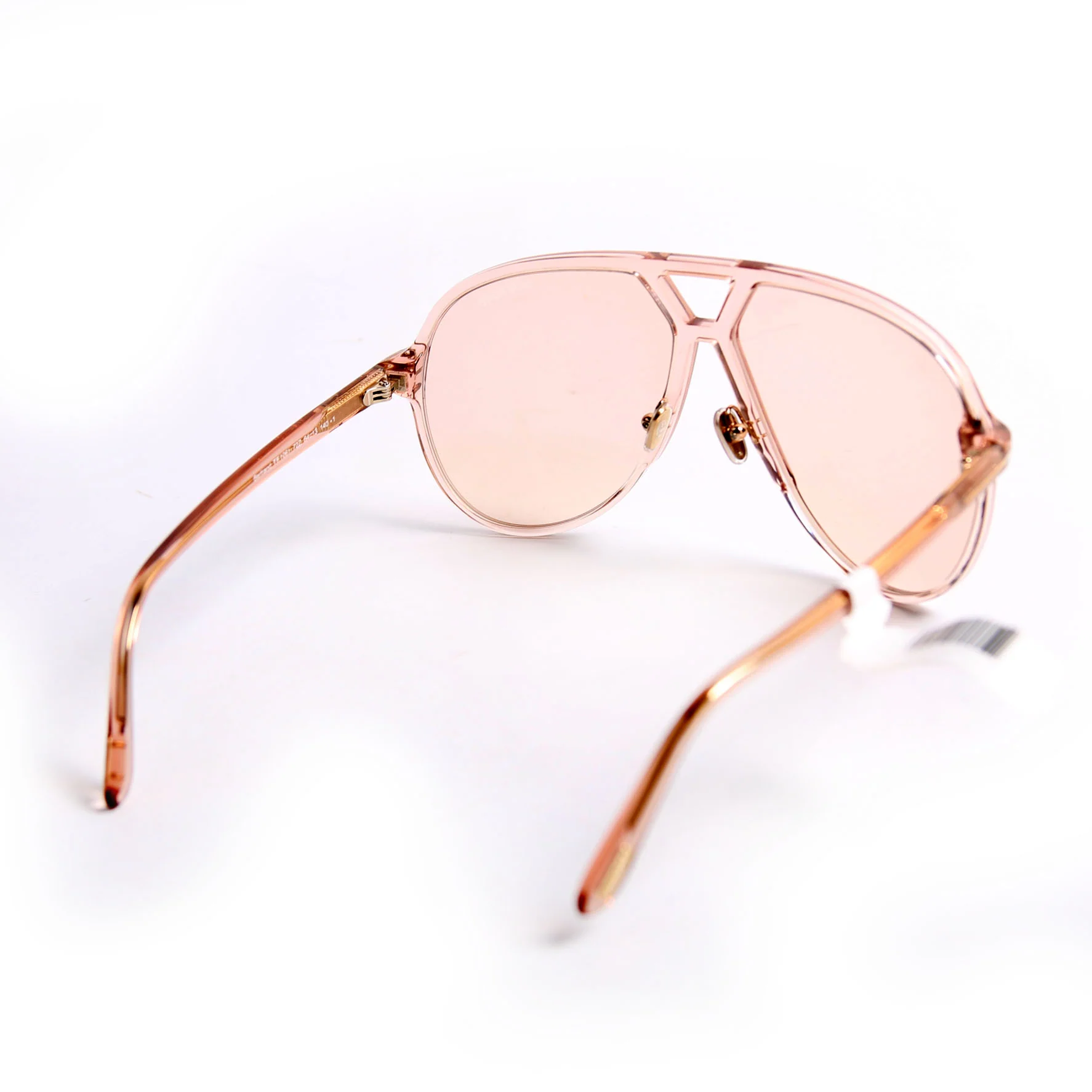 Bertrand TF1061 Aviator Sunglasses Peach - Image 4