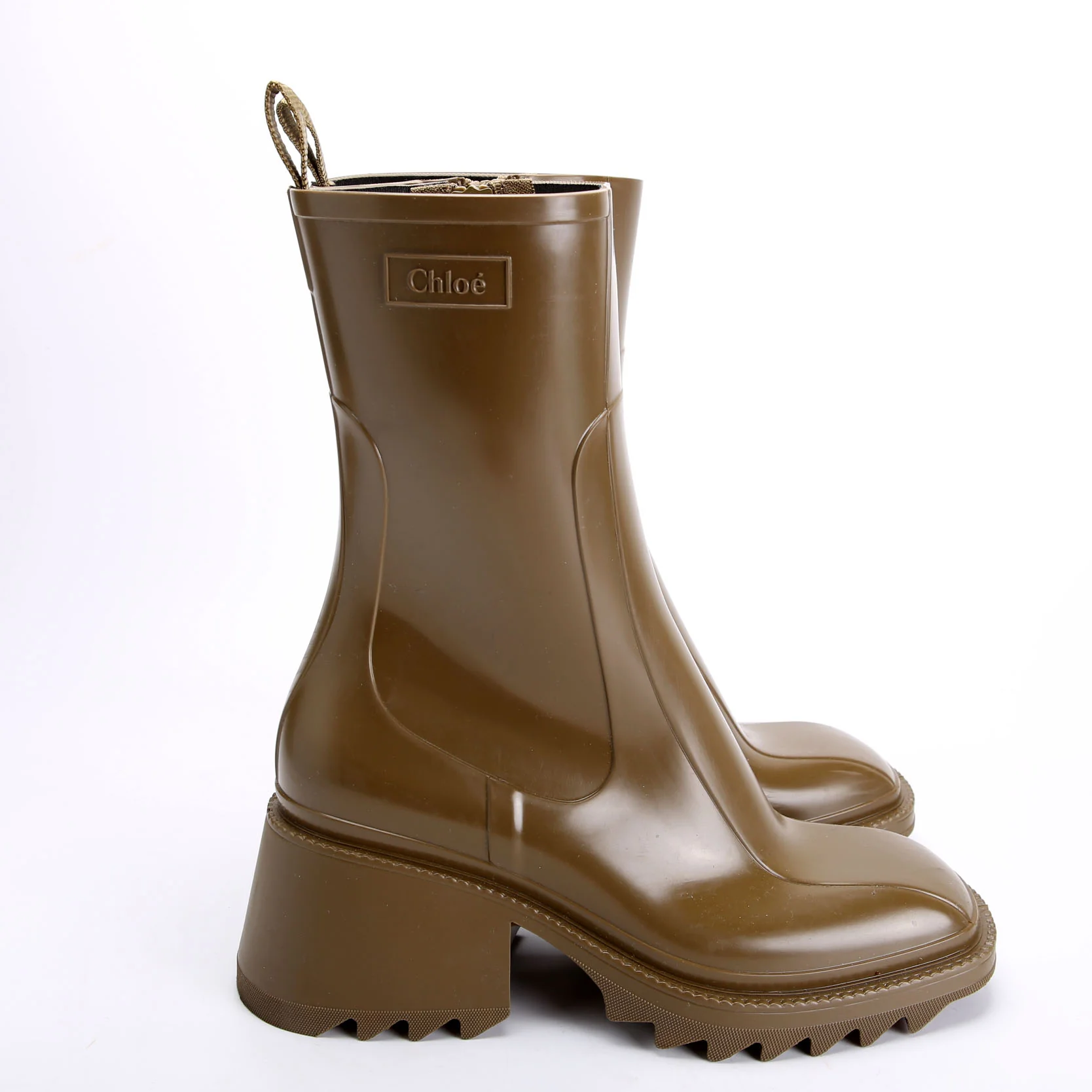 Betty Rubber Rainboots Size 41 Green - Image 3