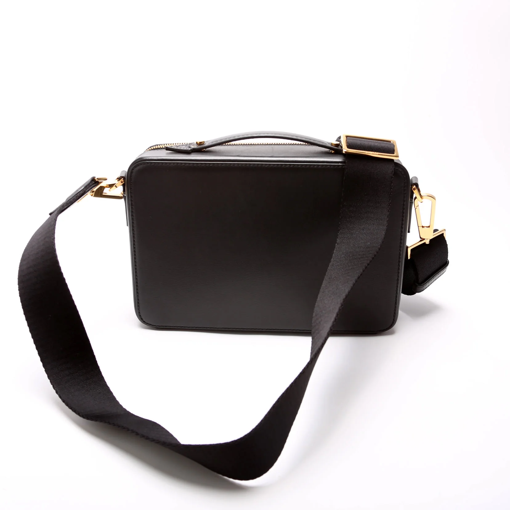 Biggie Top Handle Messenger Black - Image 3