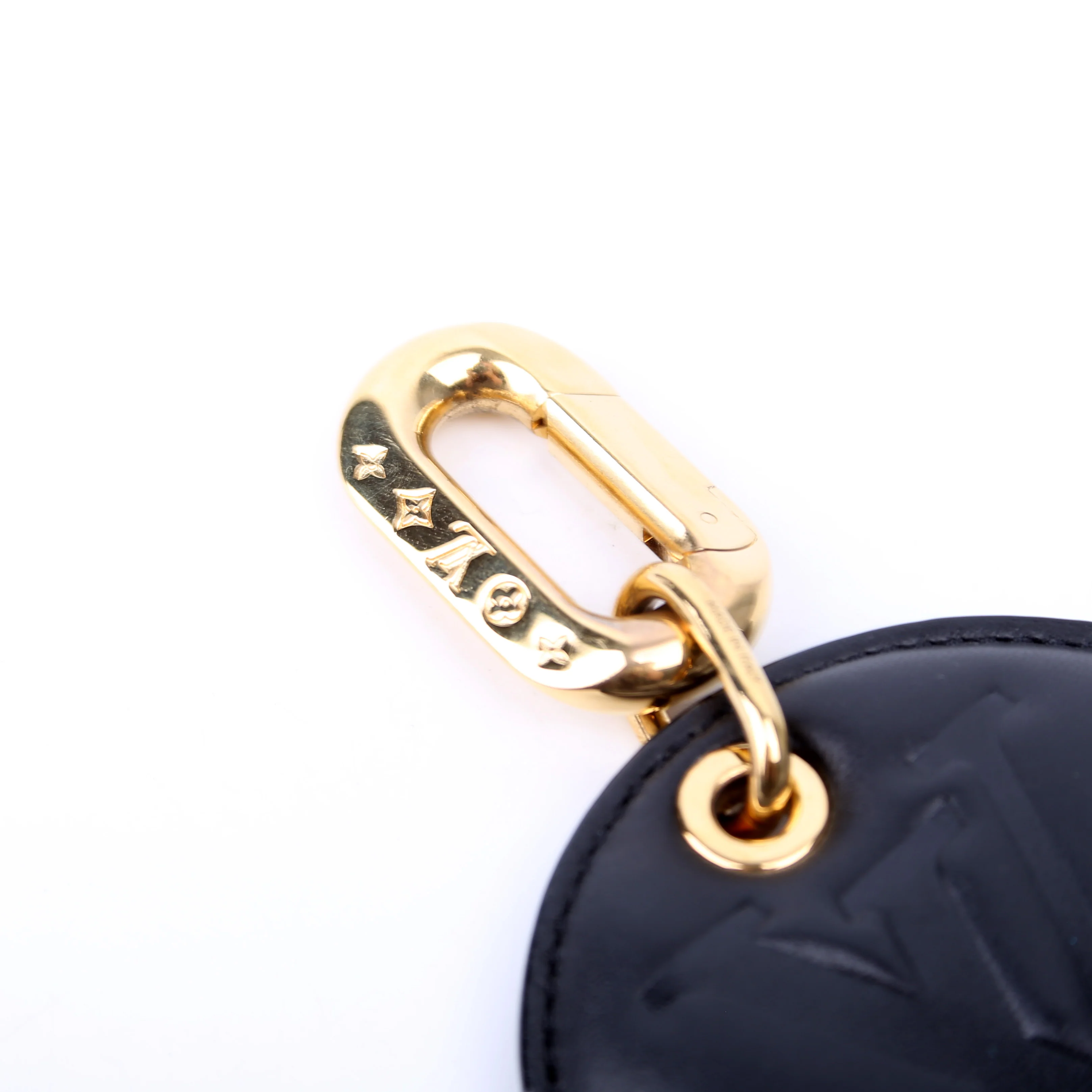 Bijoux Sac Coussin Illustre Key Holder Bag Charm Black - Image 5