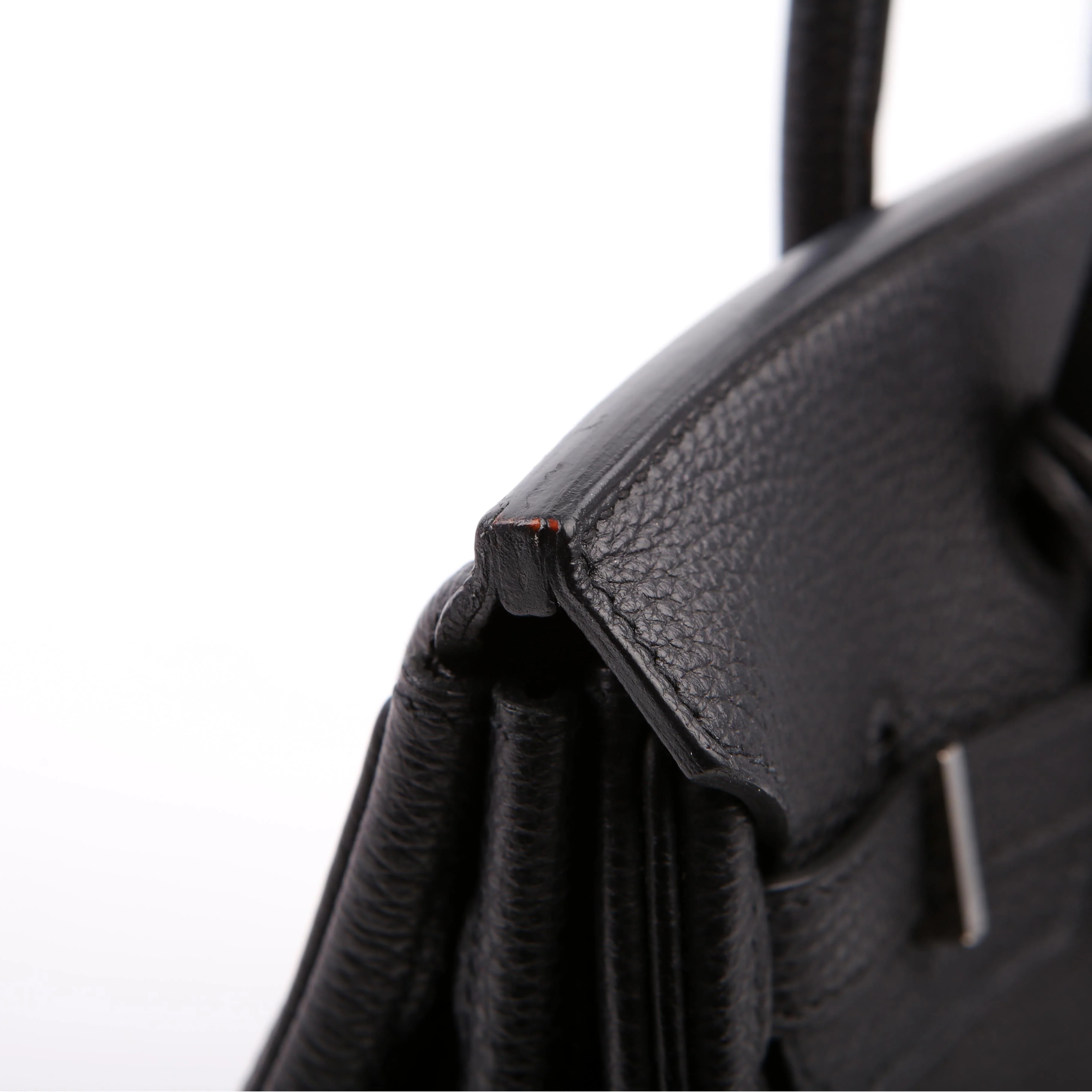 Birkin 25 Togo 2016 Black/Palladium - Image 14