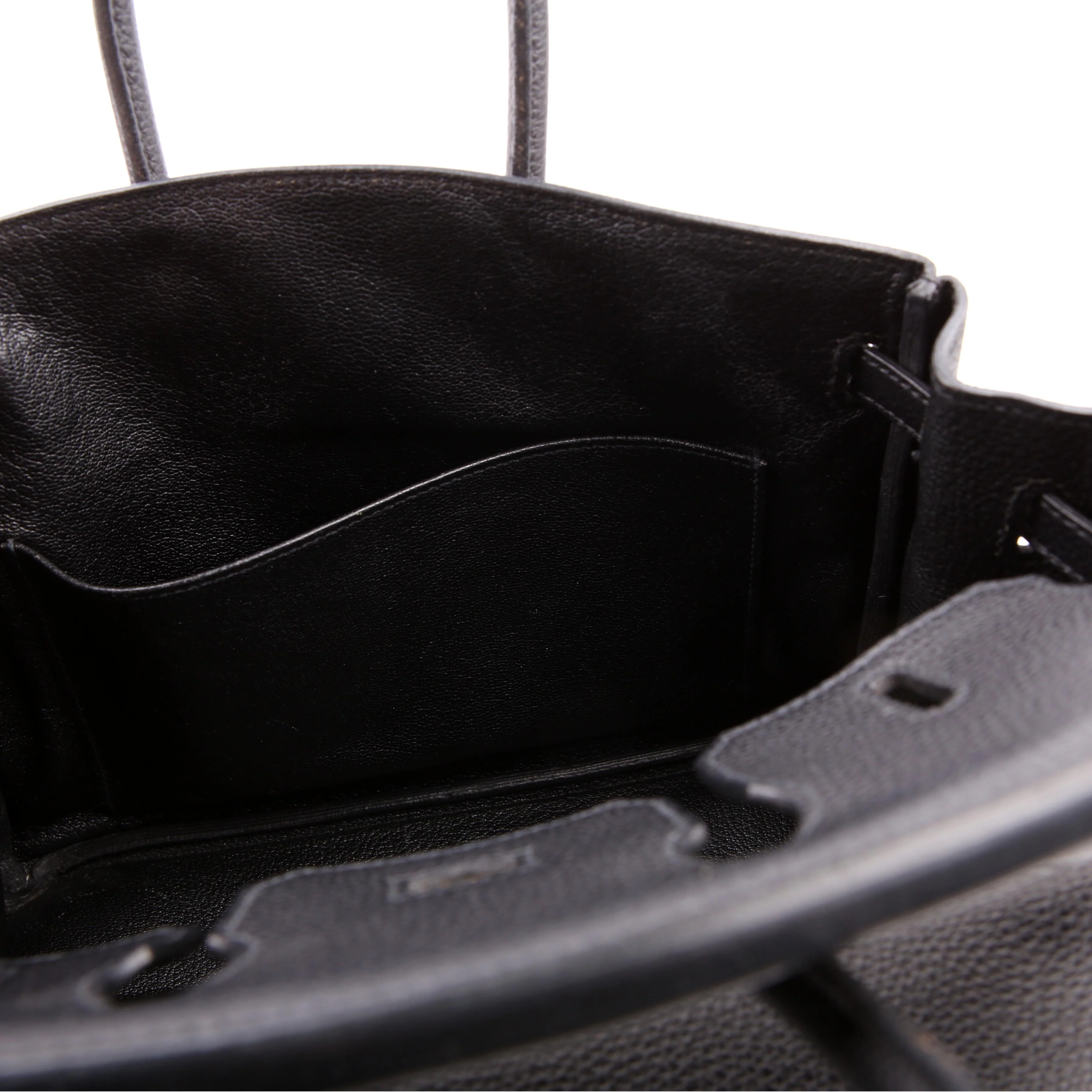 Birkin 25 Togo 2016 Black/Palladium - Image 18