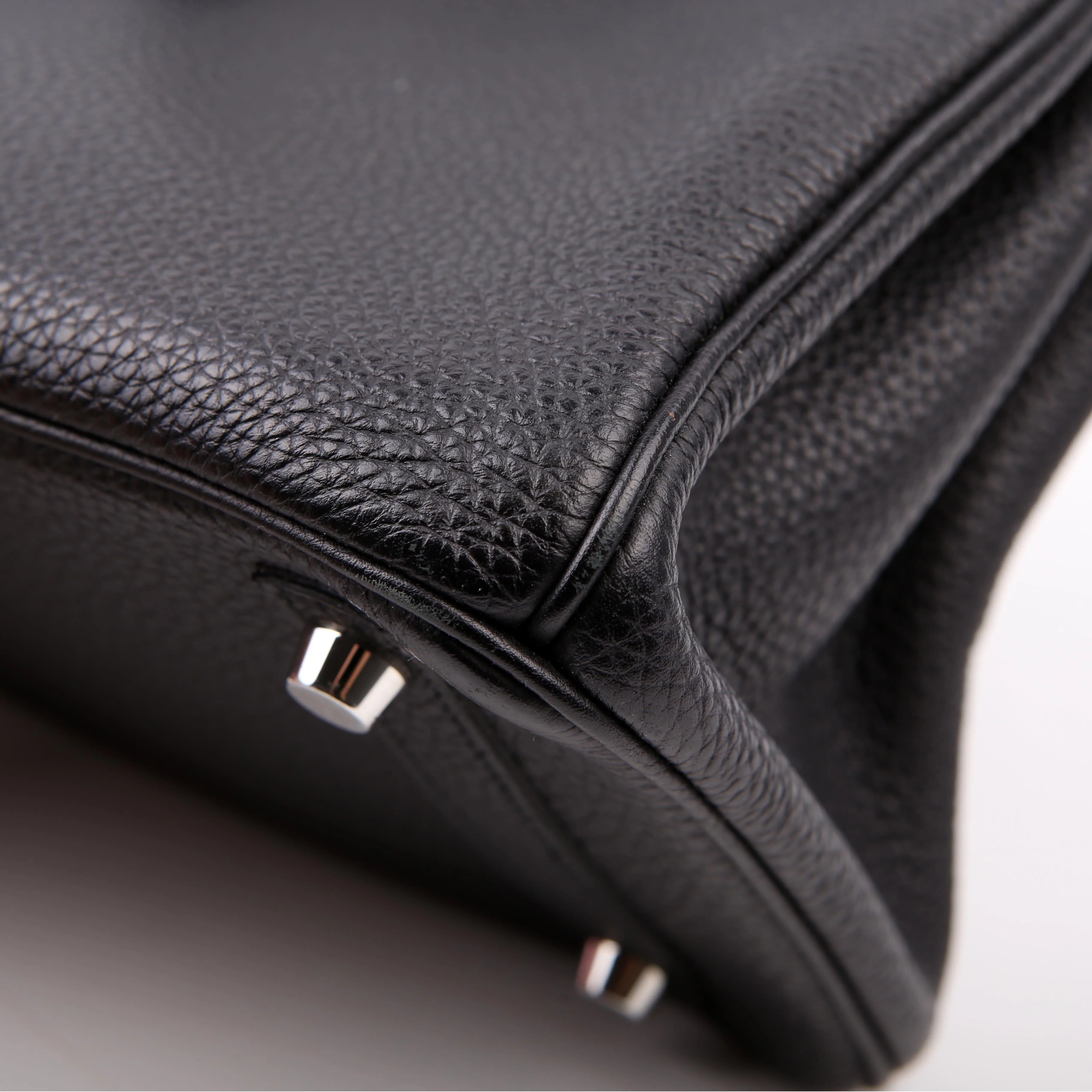 Birkin 25 Togo 2016 Black/Palladium - Image 7
